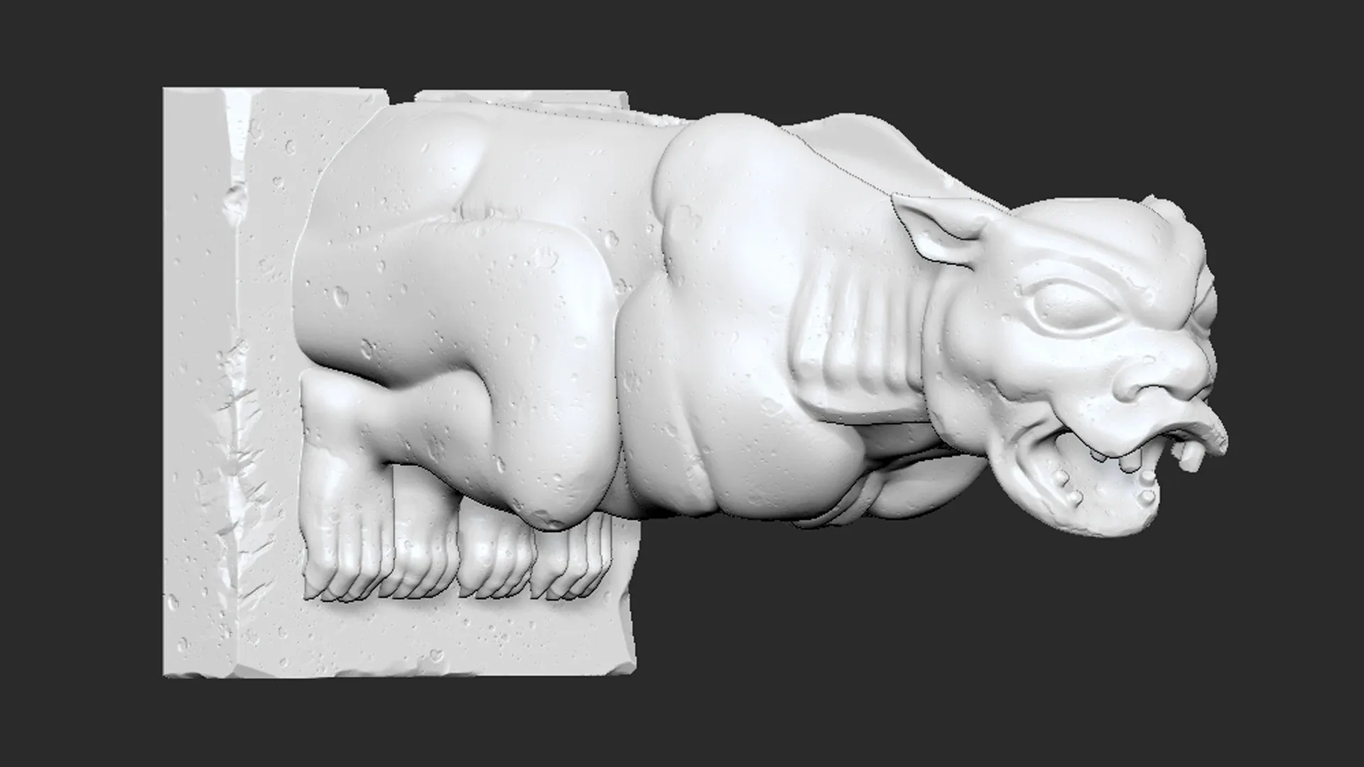 Gargoyle02 3DPrint