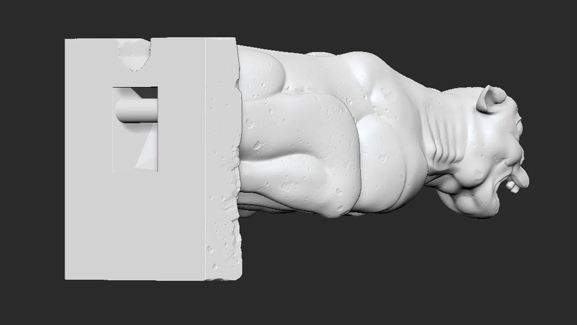 Gargoyle02 3DPrint