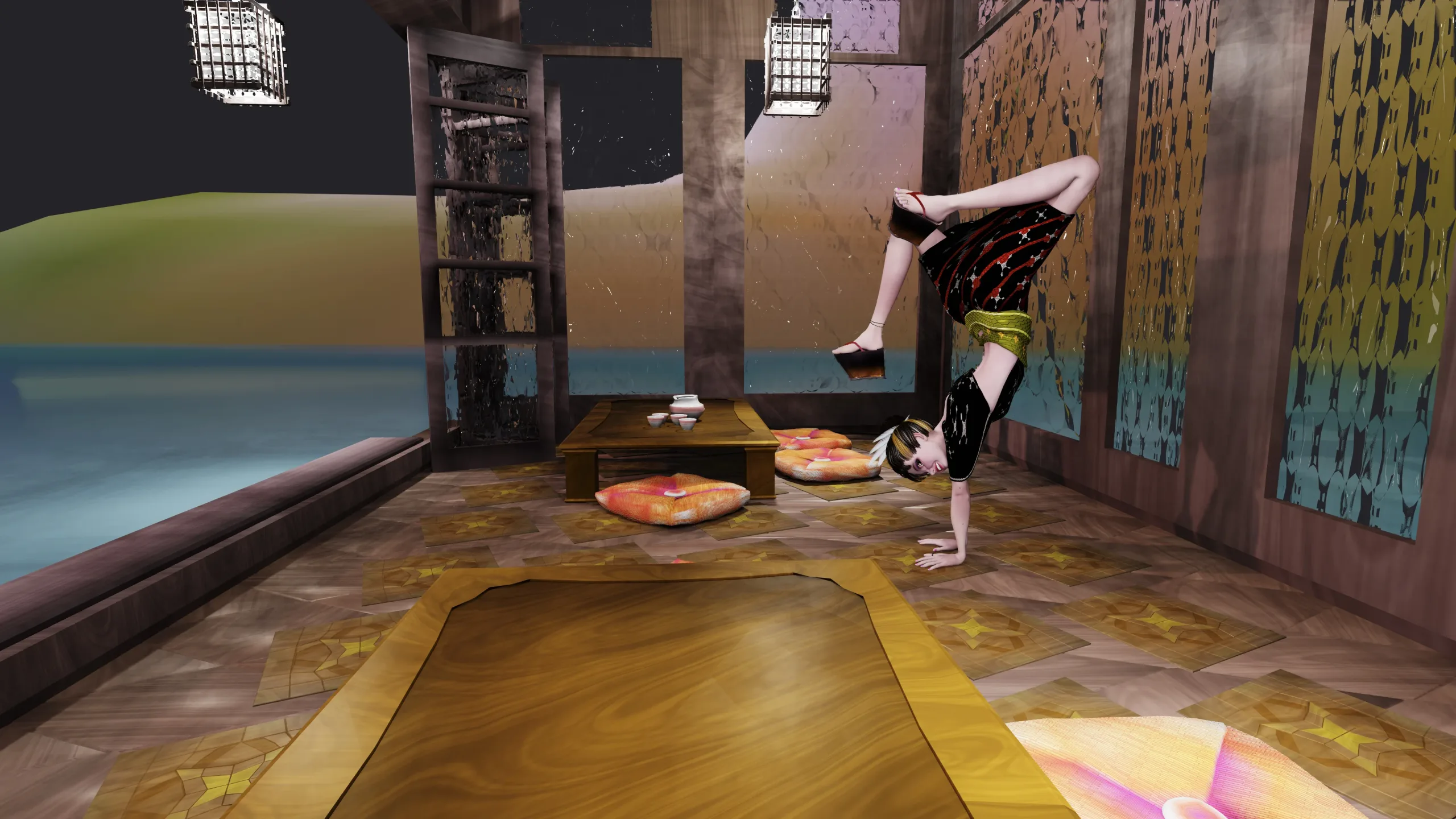 Lilithe Classica, Thin Asian Girl - Female Rigged Character