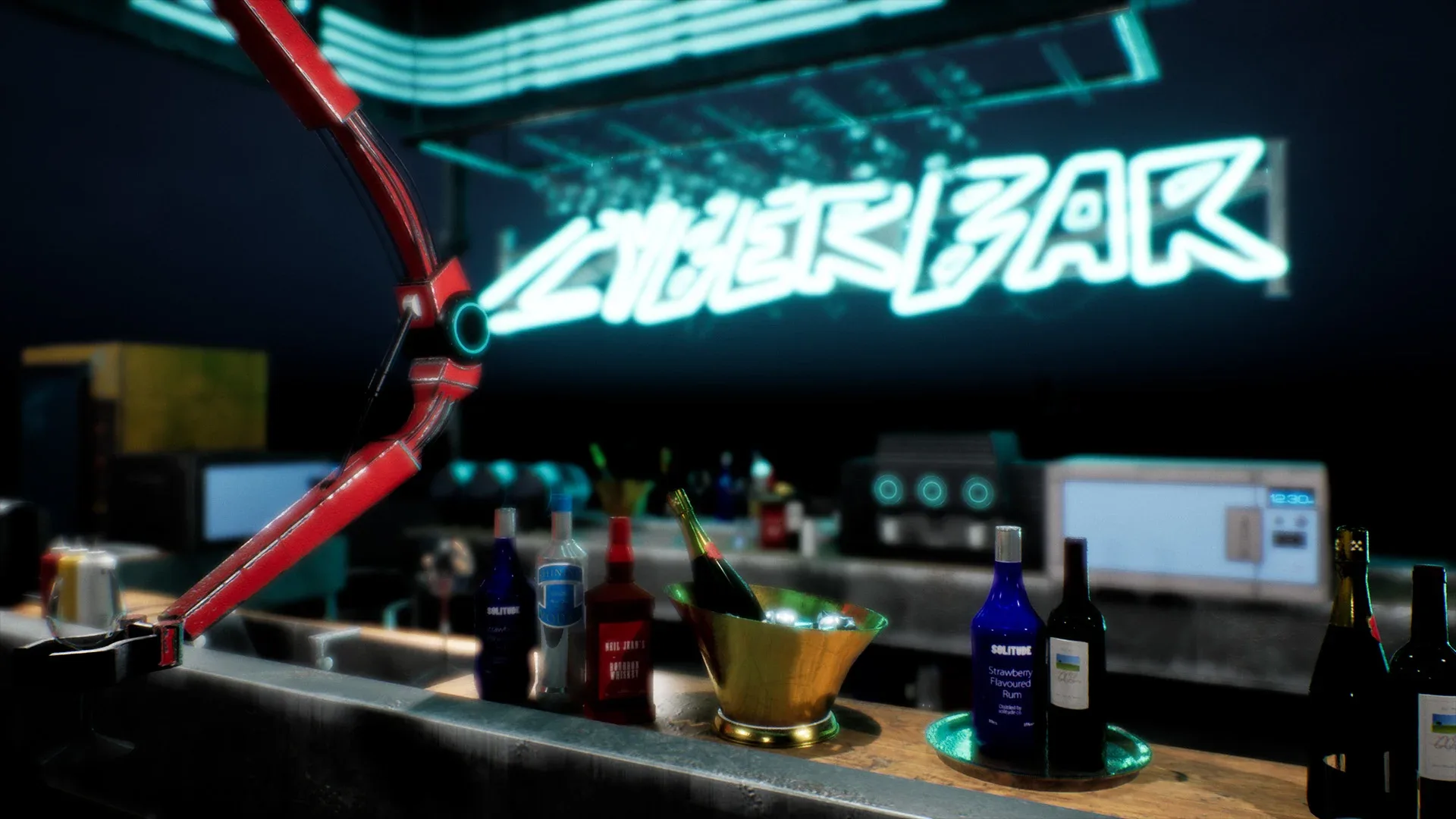 CyberPunk / Sci-Fi Bar Asset Pack