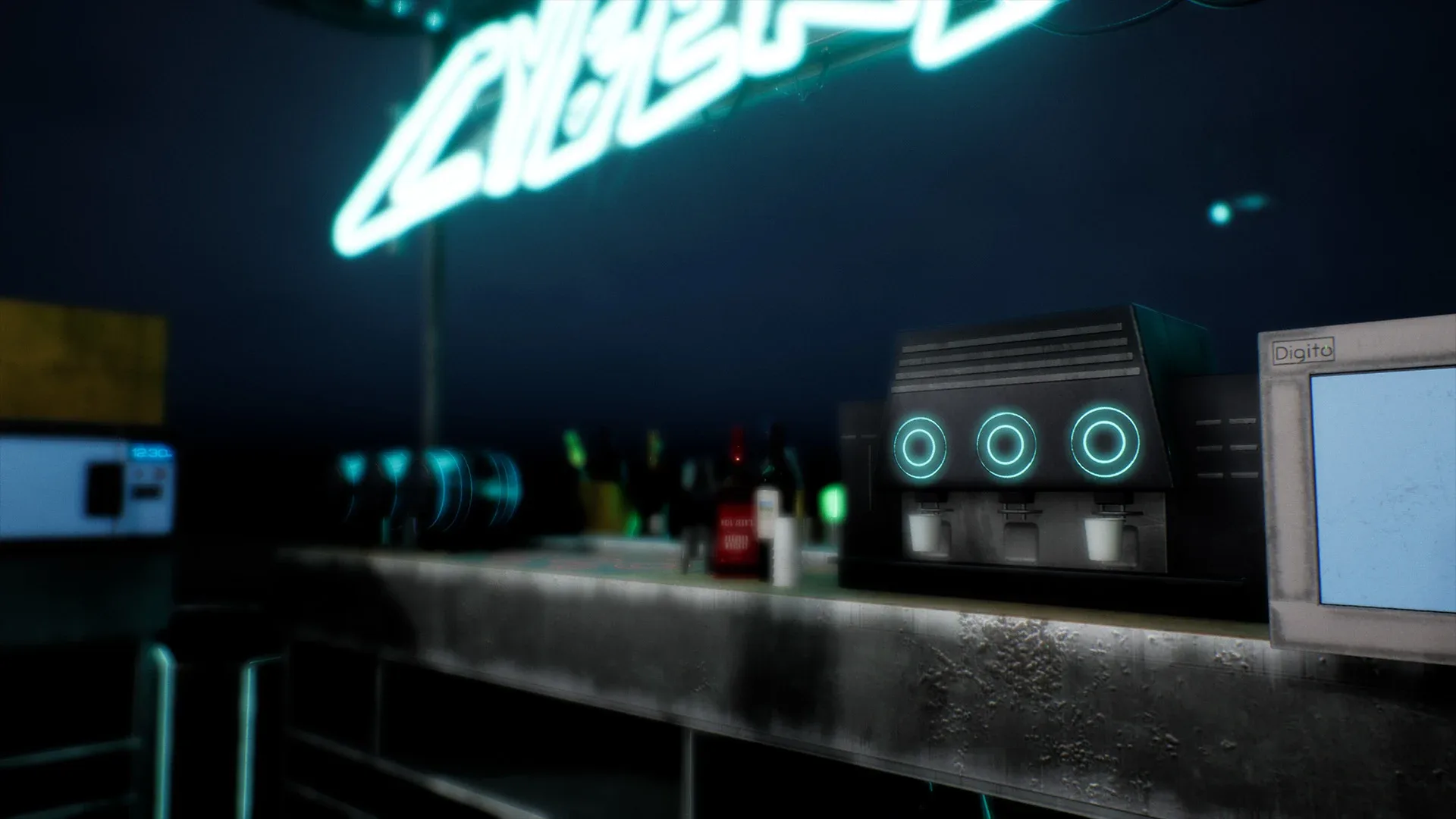 CyberPunk / Sci-Fi Bar Asset Pack