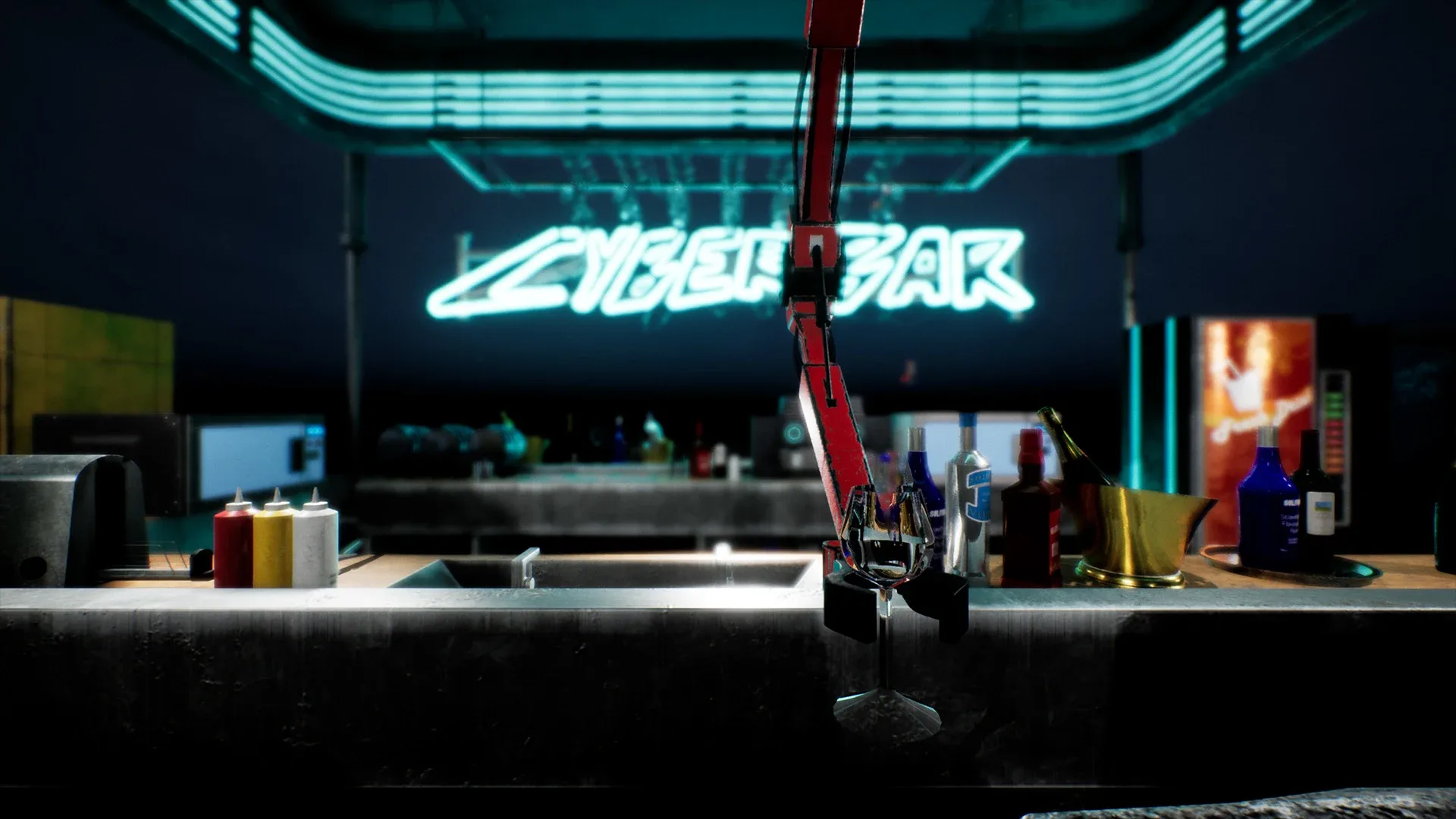 CyberPunk / Sci-Fi Bar Asset Pack