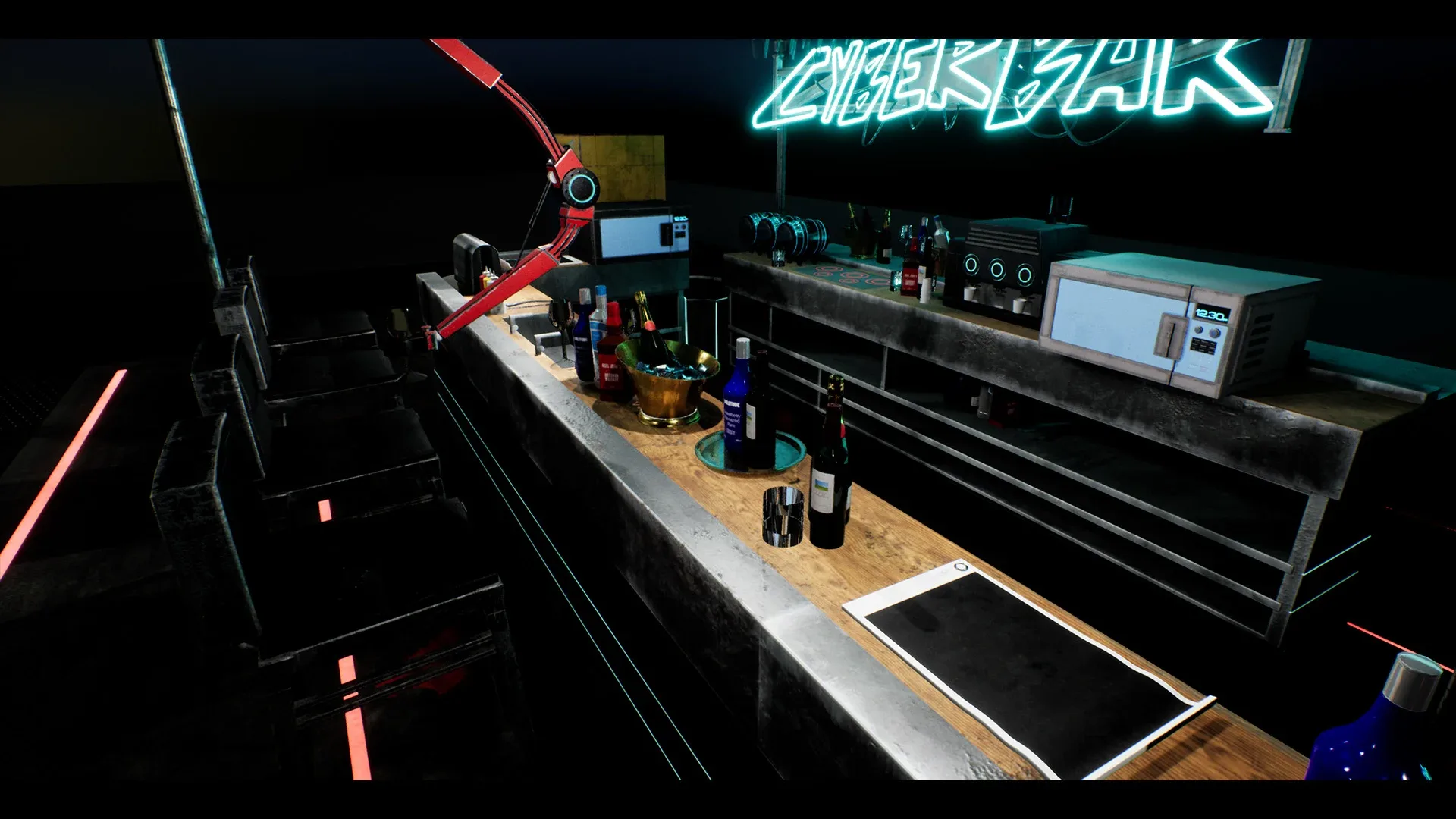 CyberPunk / Sci-Fi Bar Asset Pack