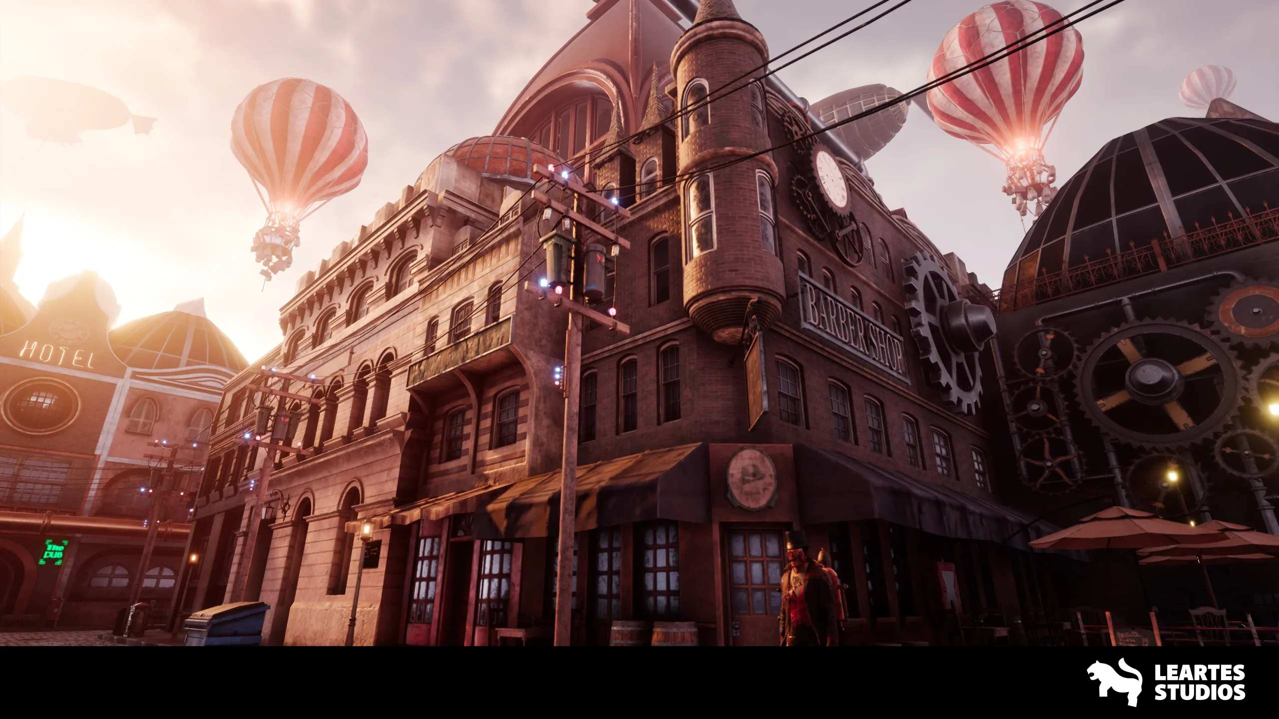 Steampunk-Victorian Environment Megapack