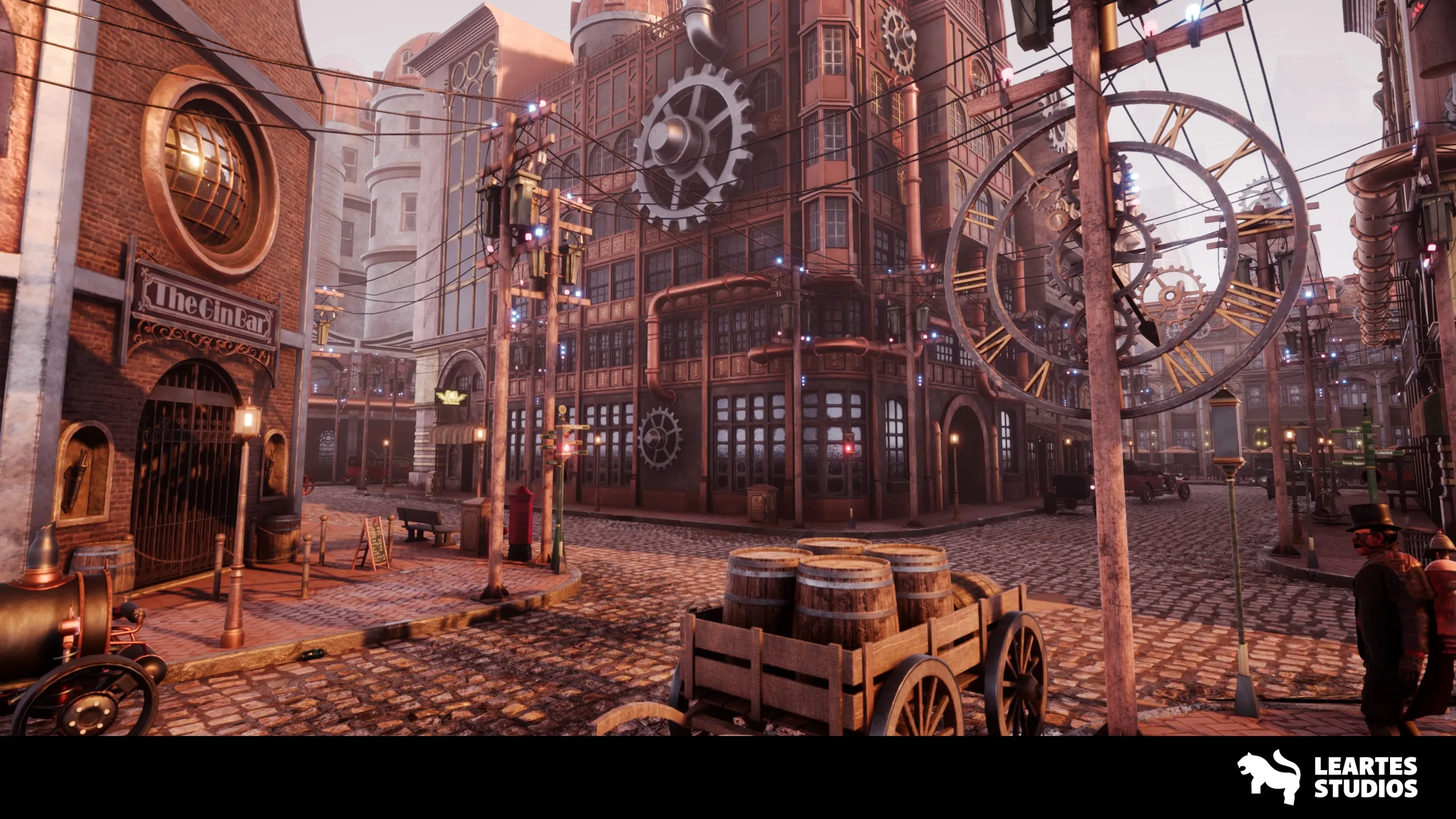 Steampunk-Victorian Environment Megapack