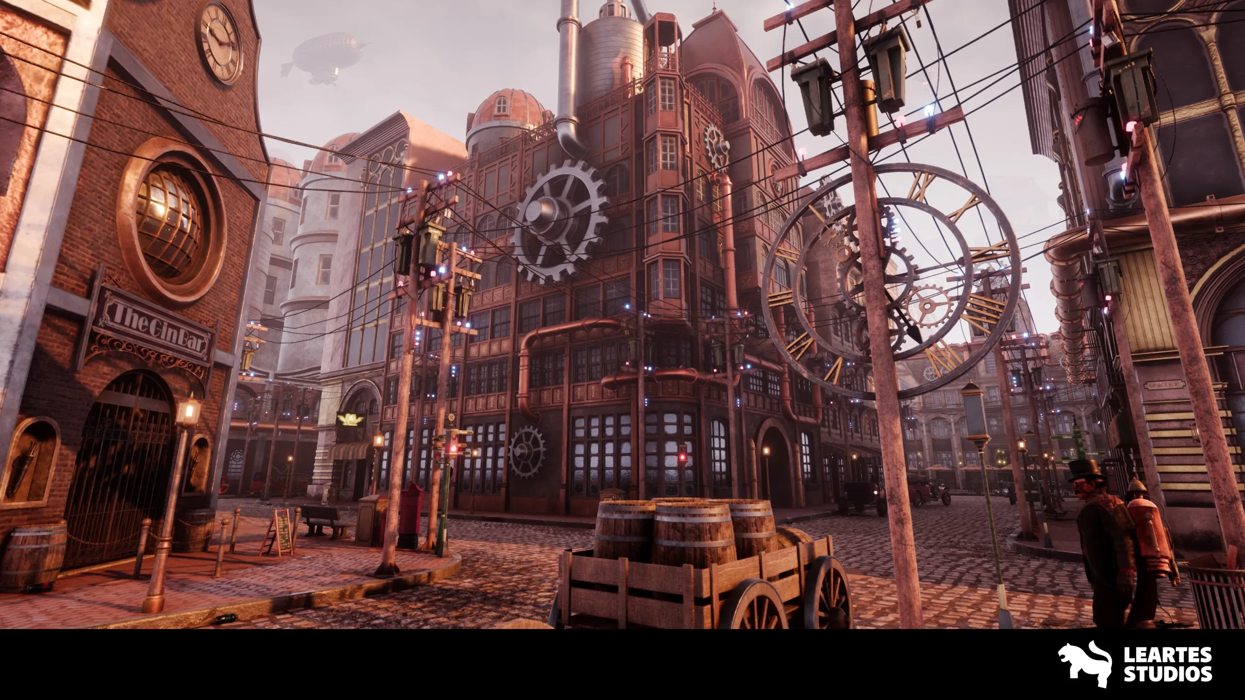 Steampunk-Victorian Environment Megapack