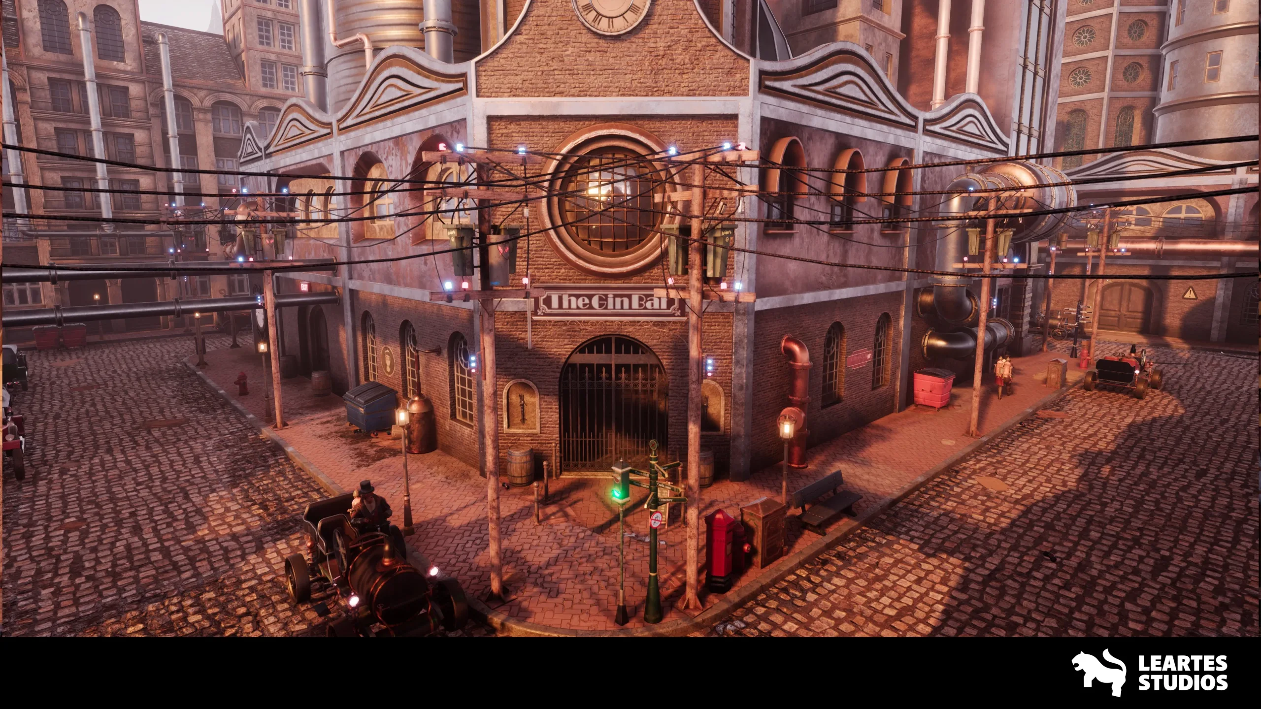 Steampunk-Victorian Environment Megapack