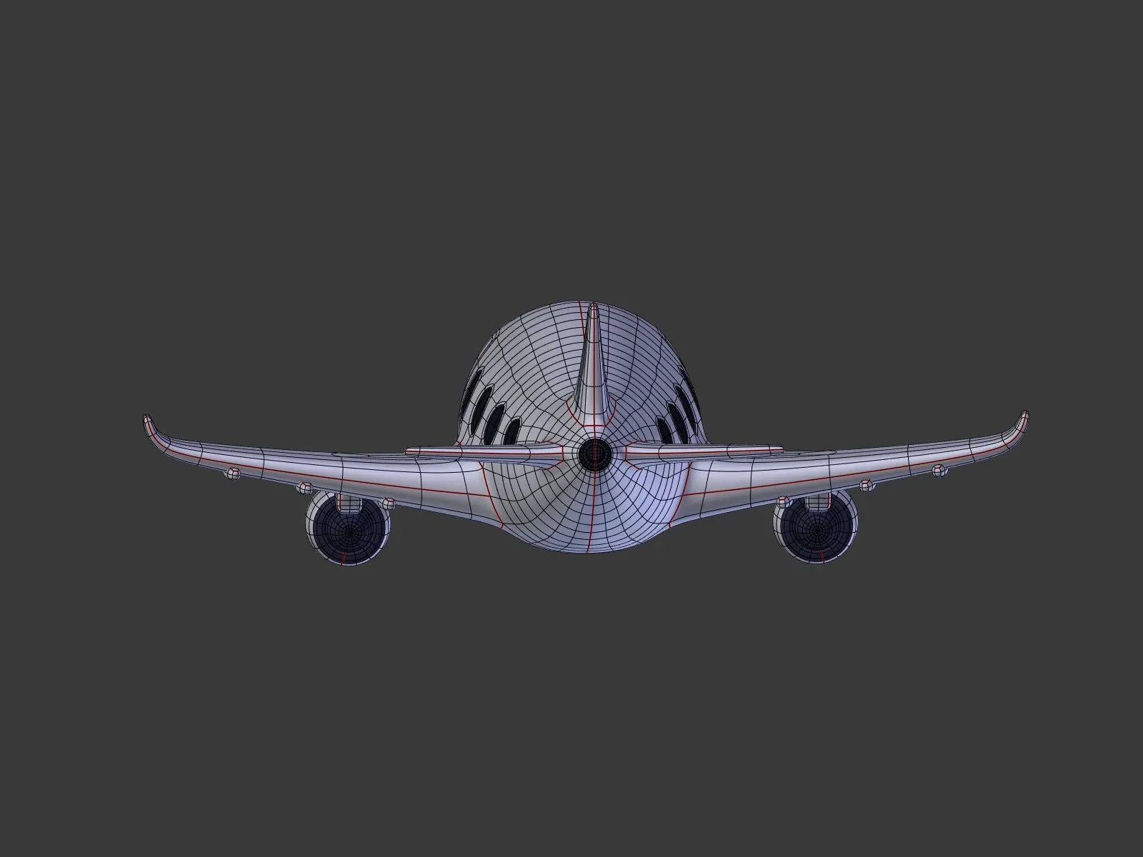 Cartoon Plane - Airplane - Airliner