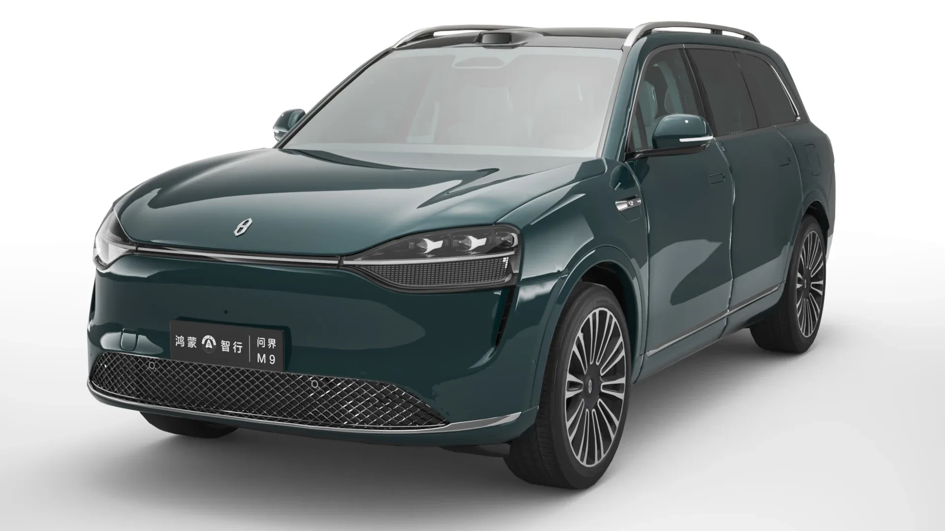 2024 Aito M9 With Interior 3D Model