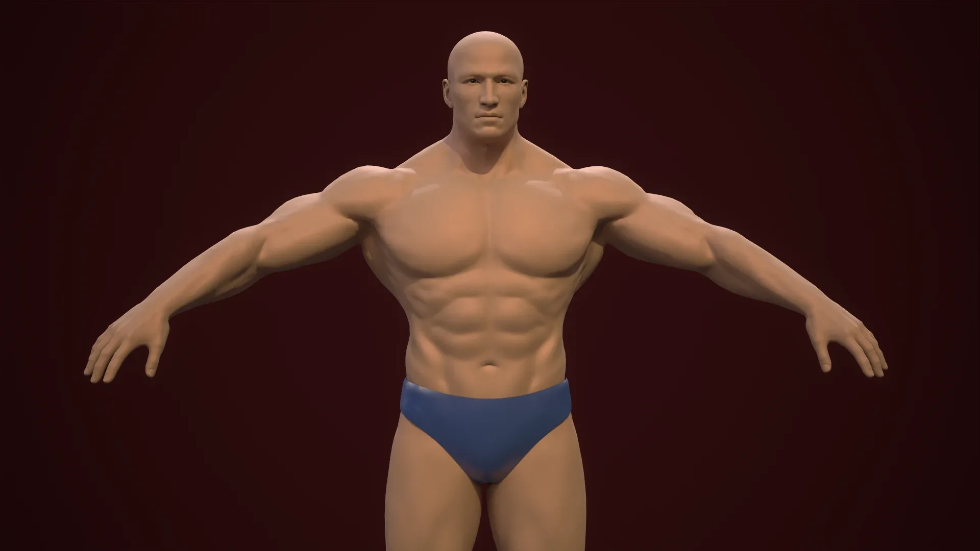 Base Mesh Male Body - Collection 1