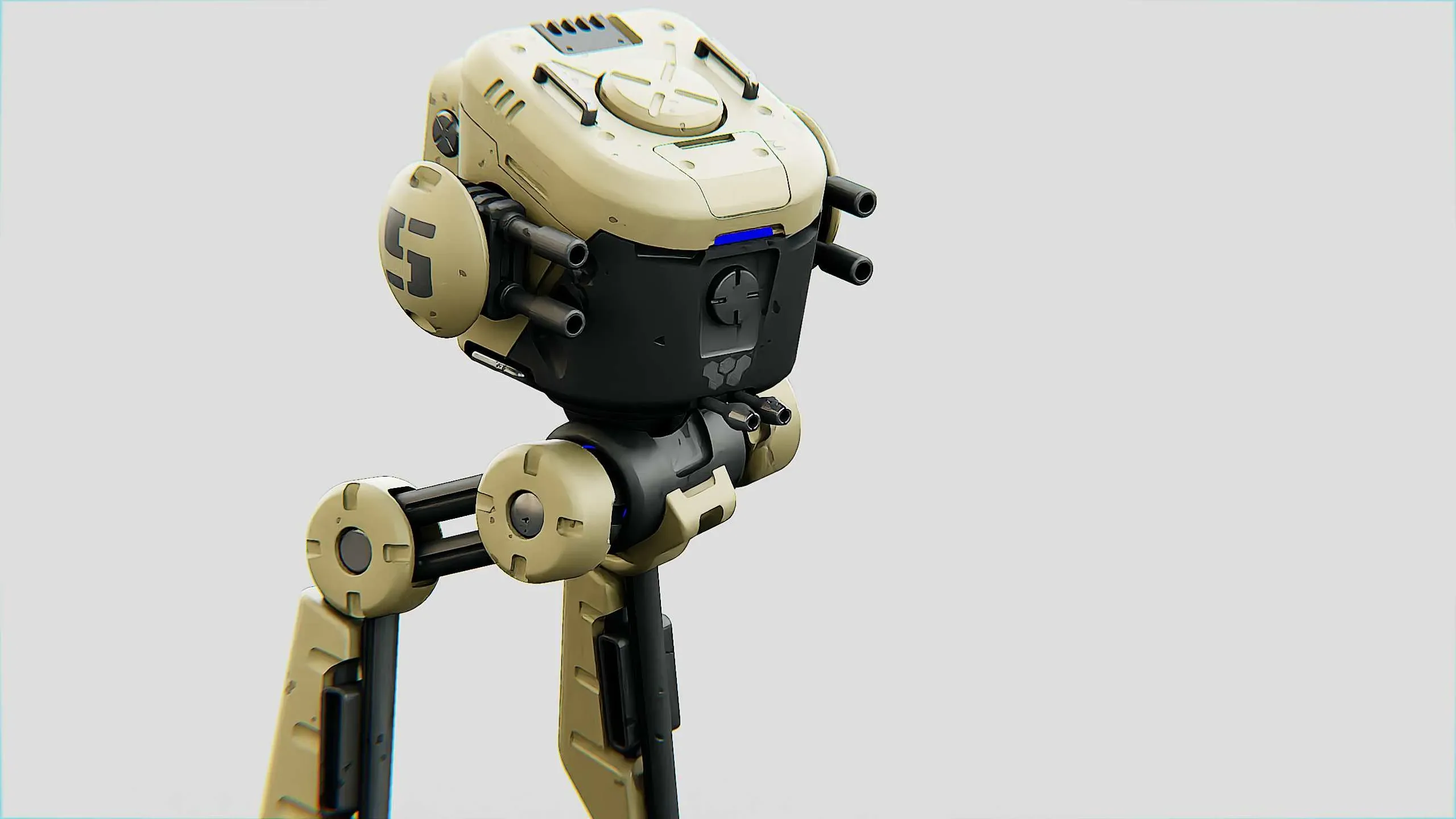 M-200 WALKER Auto-Rig Pro Rigged For Mixamo, Unreal Engine Unity