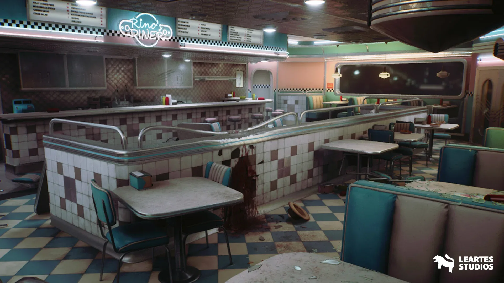 Rino's Diner Environment