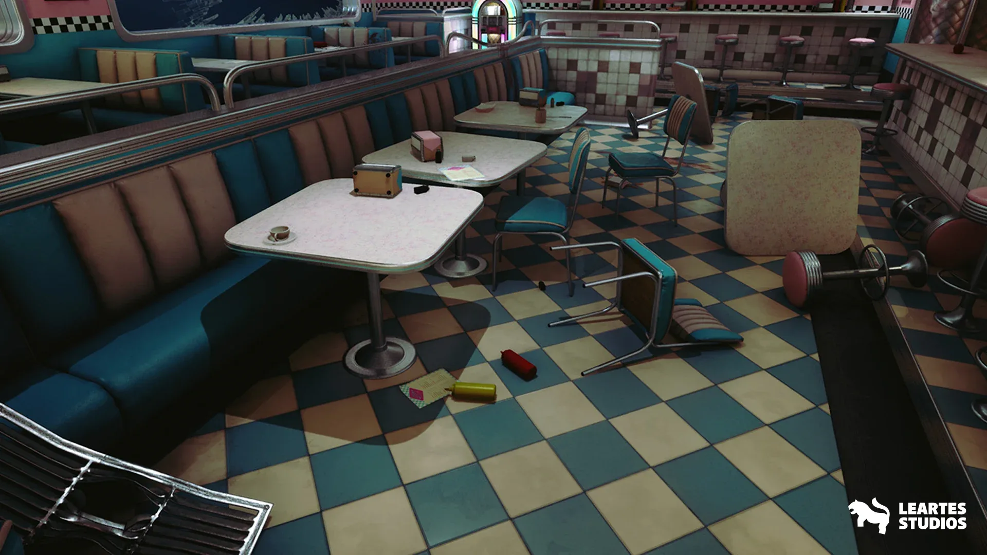 Rino's Diner Environment