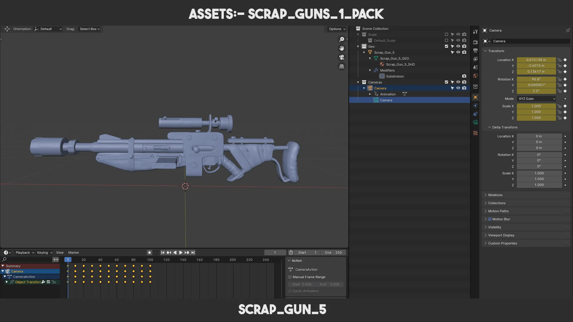 Scrap Guns 1 PACK