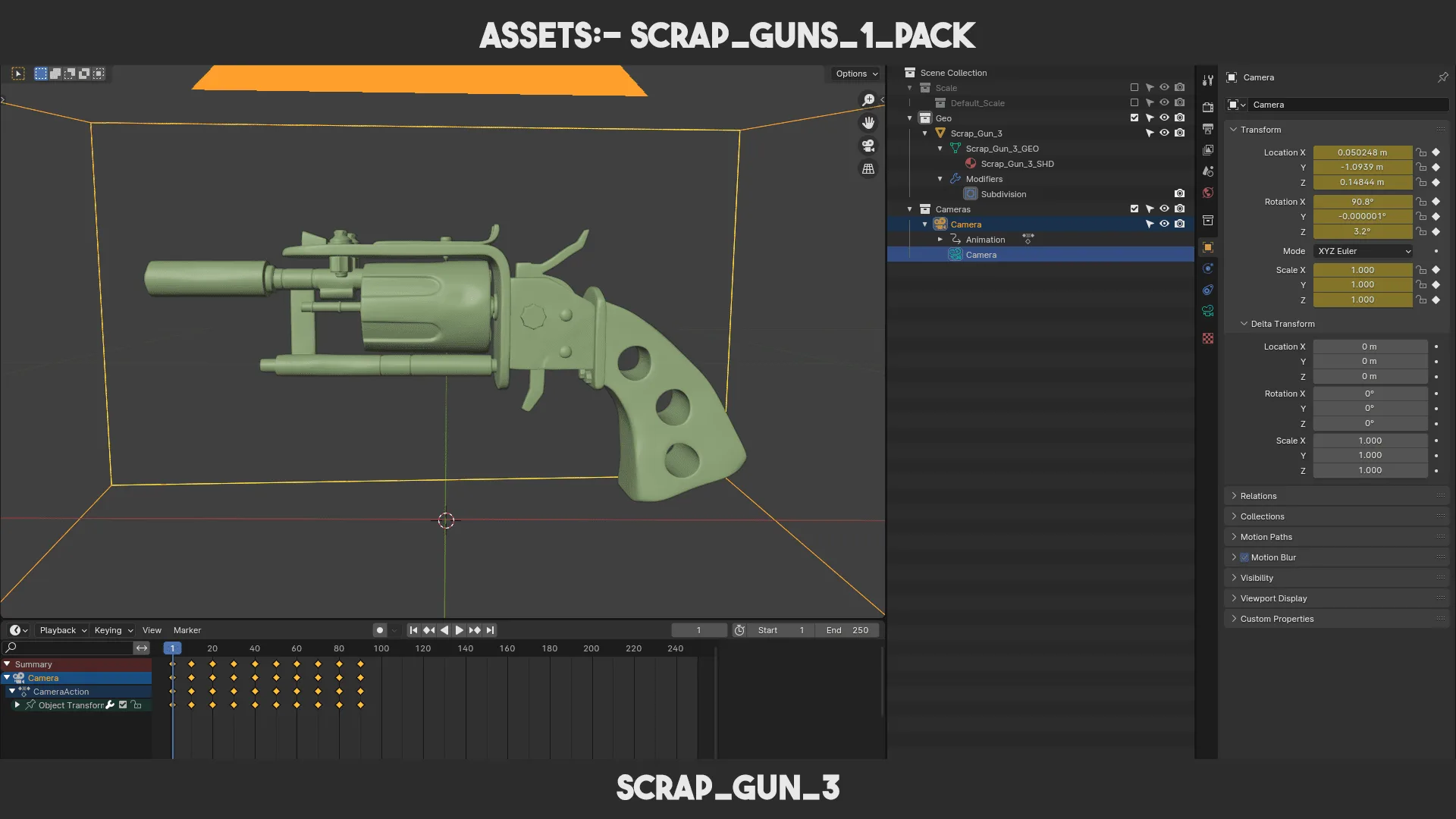 Scrap Guns 1 PACK