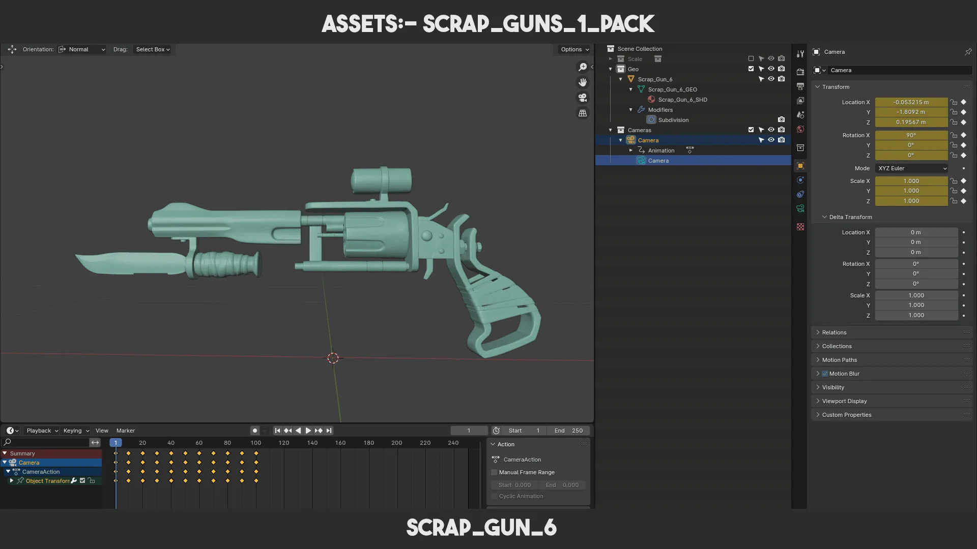 Scrap Guns 1 PACK