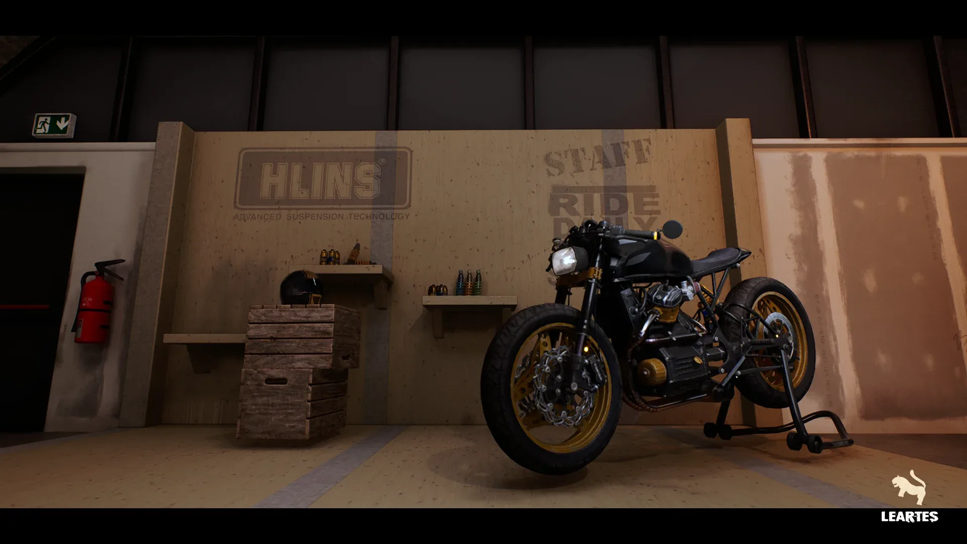 Motorbike Shop Environment