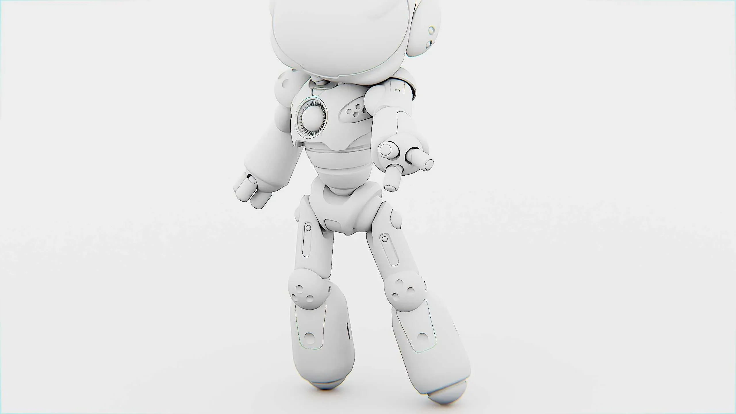 UTILITY BOT LORA  Auto-Rig Pro Rigged For Mixamo, Unreal Engine Unity