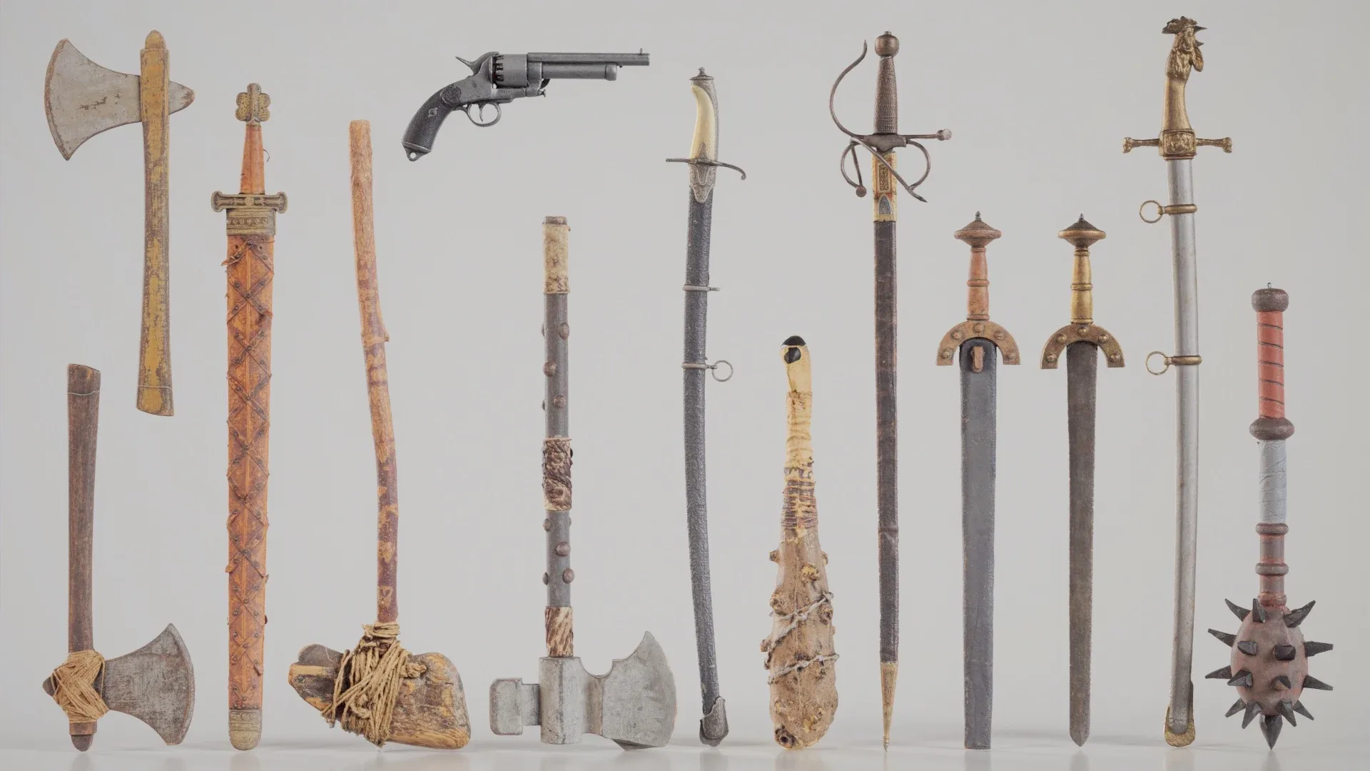 13 Apocalytpic Ornamental Weapons