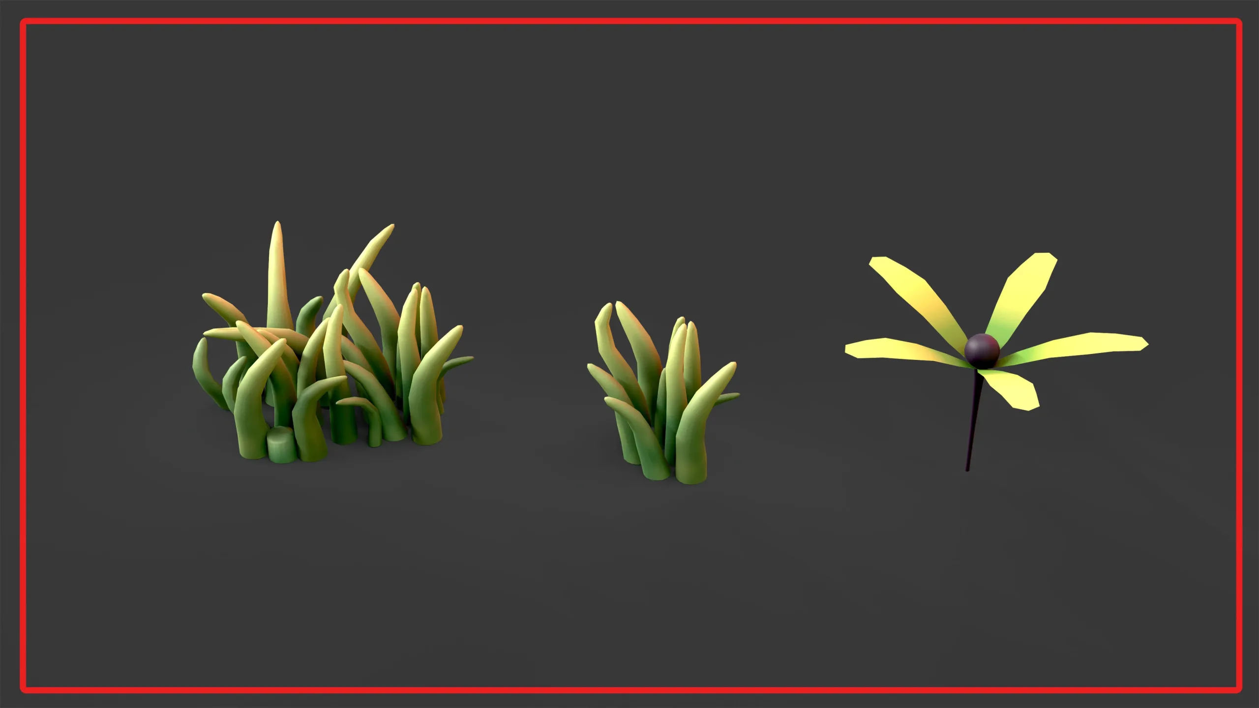 Low Poly Nature Assets