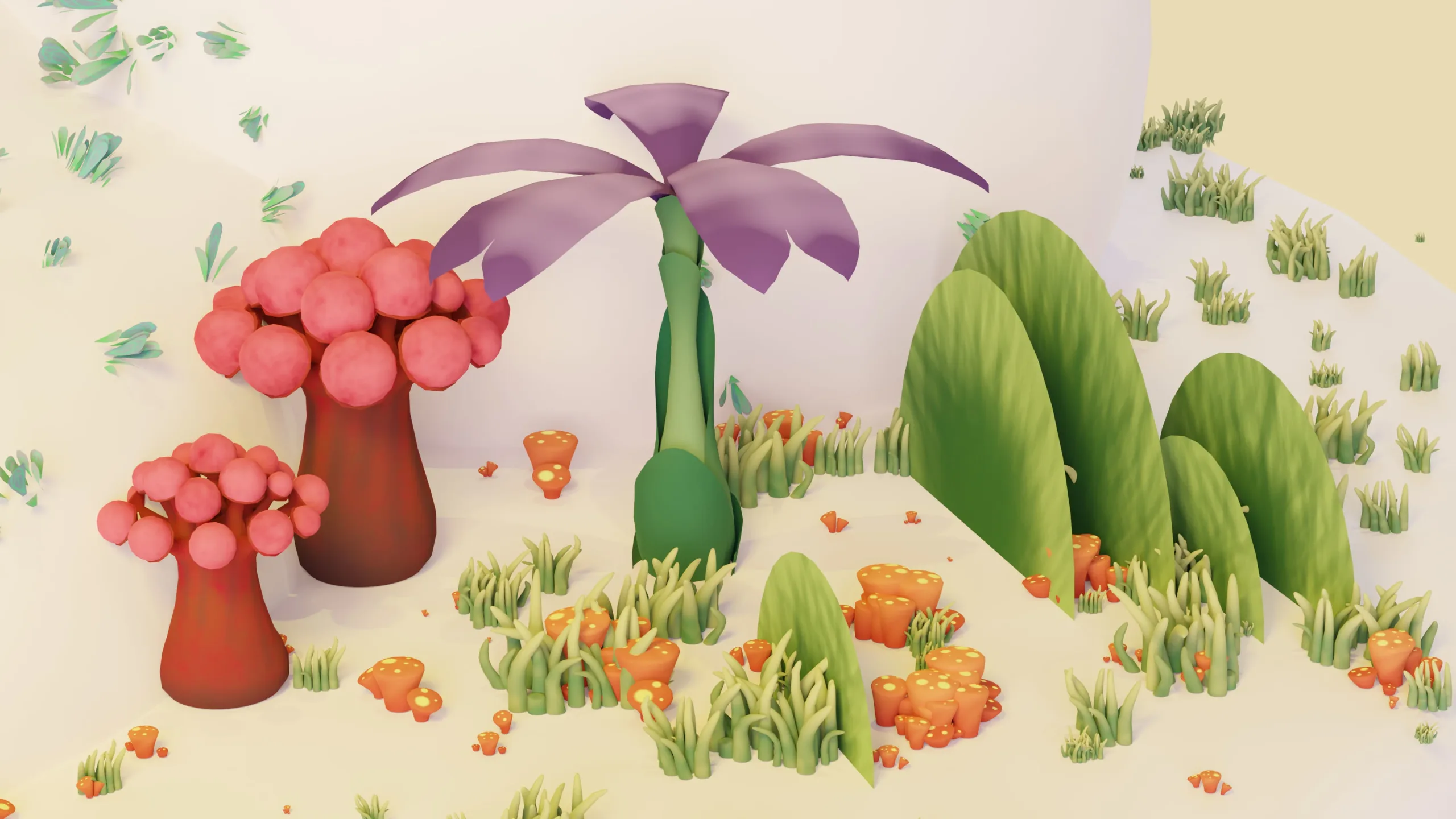 Low Poly Nature Assets