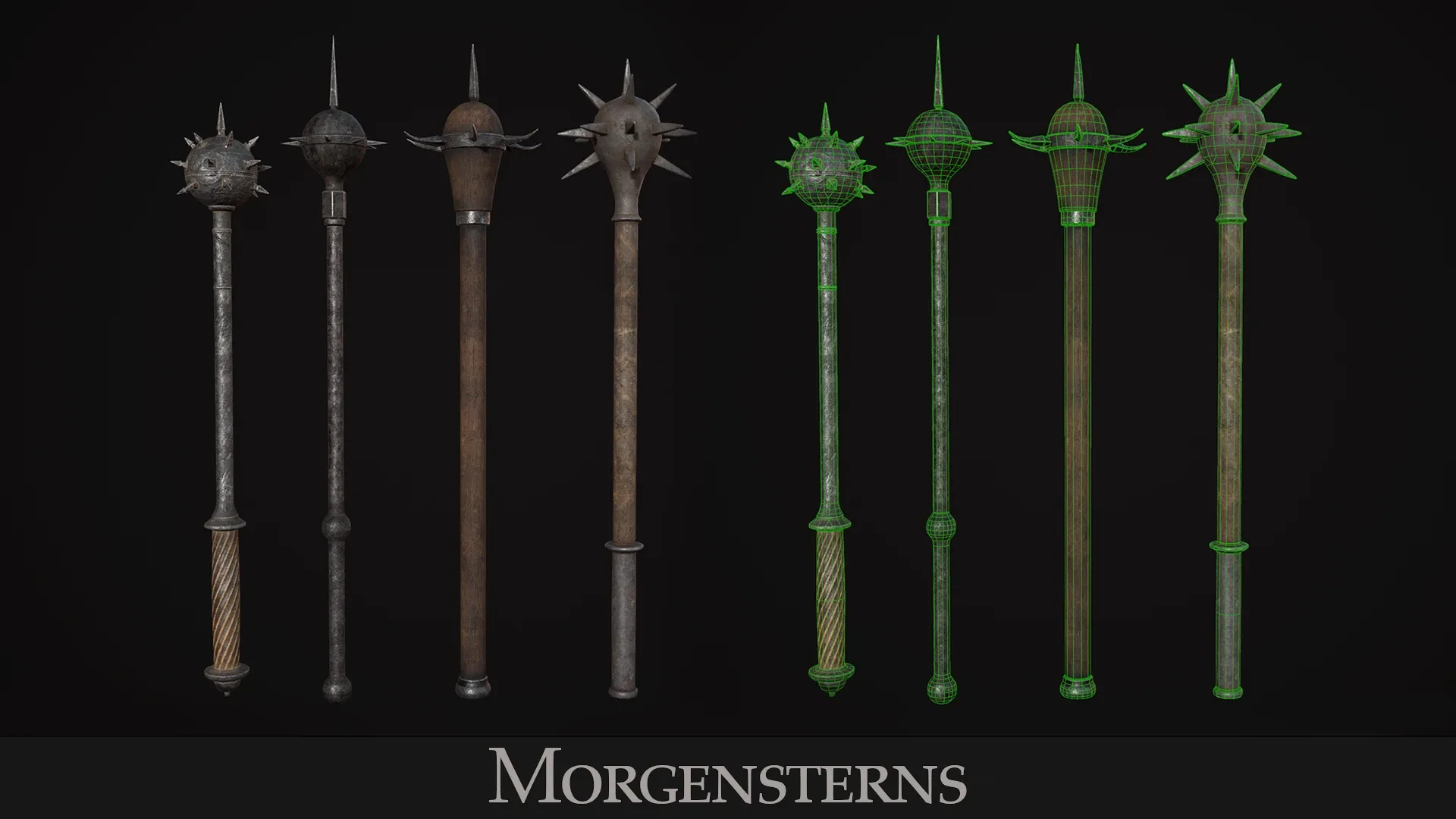 Medieval Weapon  - Maces