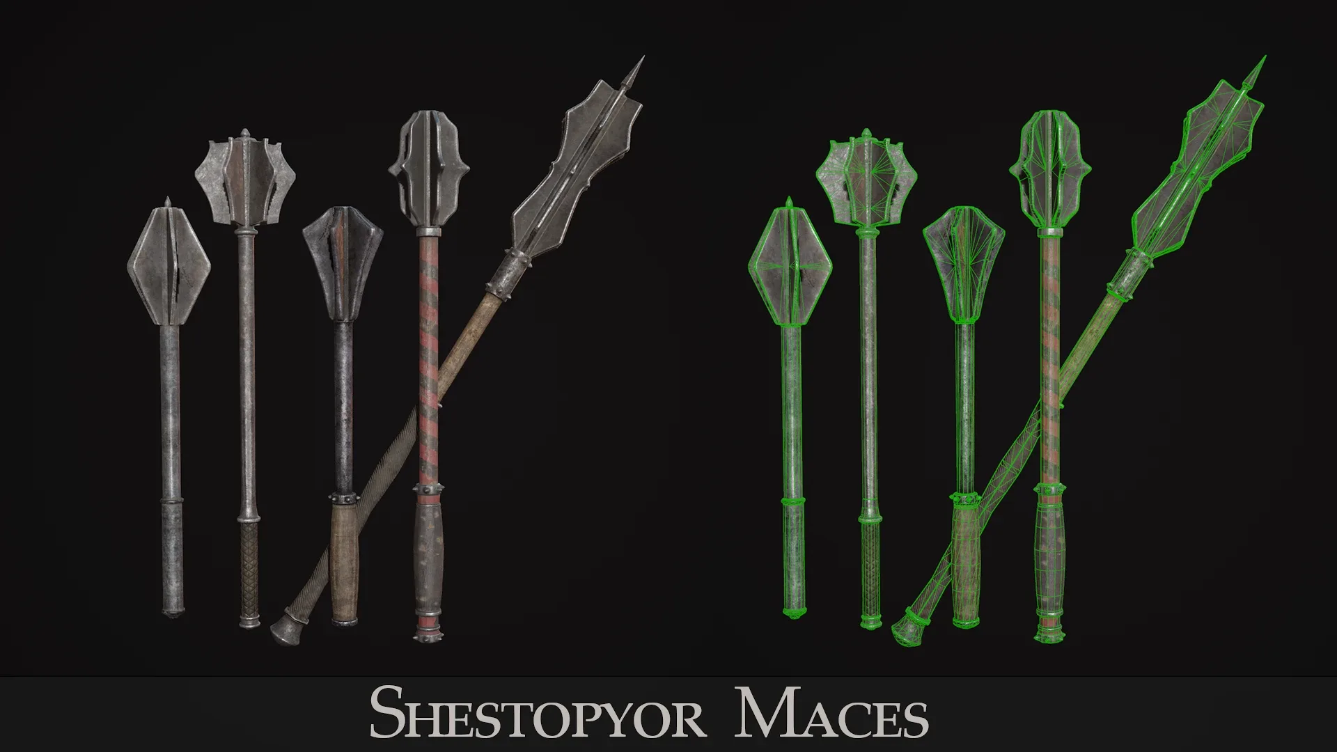 Medieval Weapon  - Maces