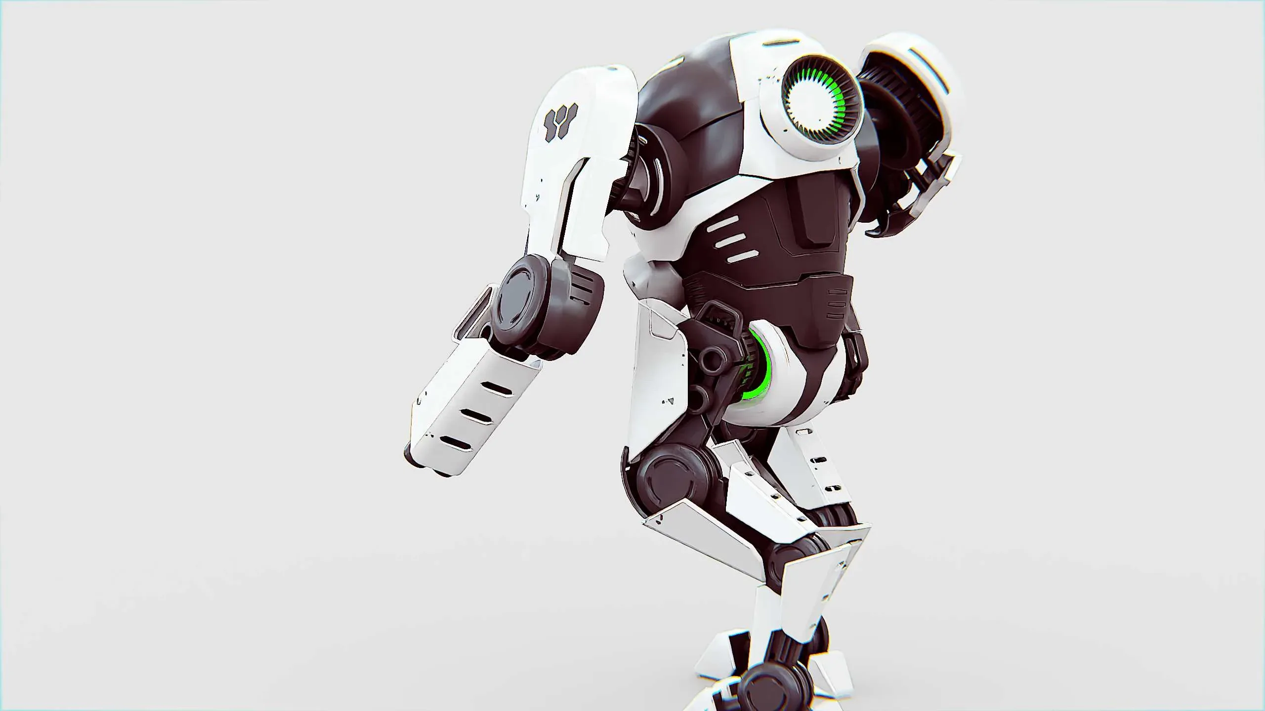 ROBO COP Z-500  Auto-Rig Pro Rigged For Mixamo, Unreal Engine Unity