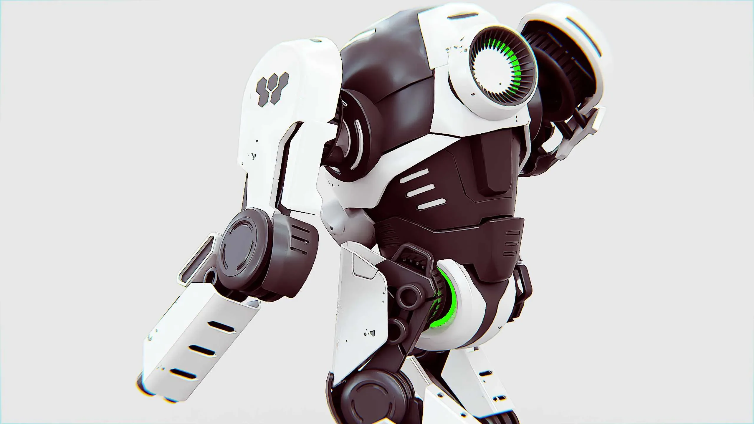 ROBO COP Z-500  Auto-Rig Pro Rigged For Mixamo, Unreal Engine Unity