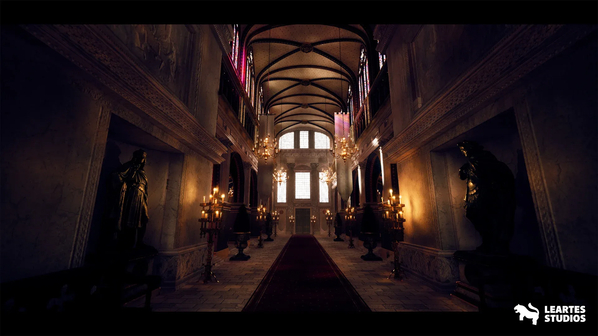 Baroque Cathedral Environment