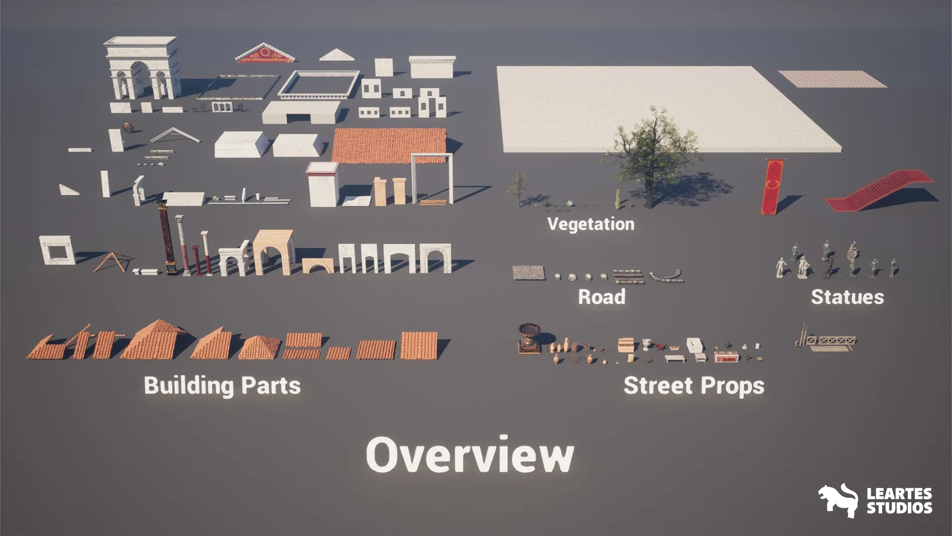 Roman Street Environment