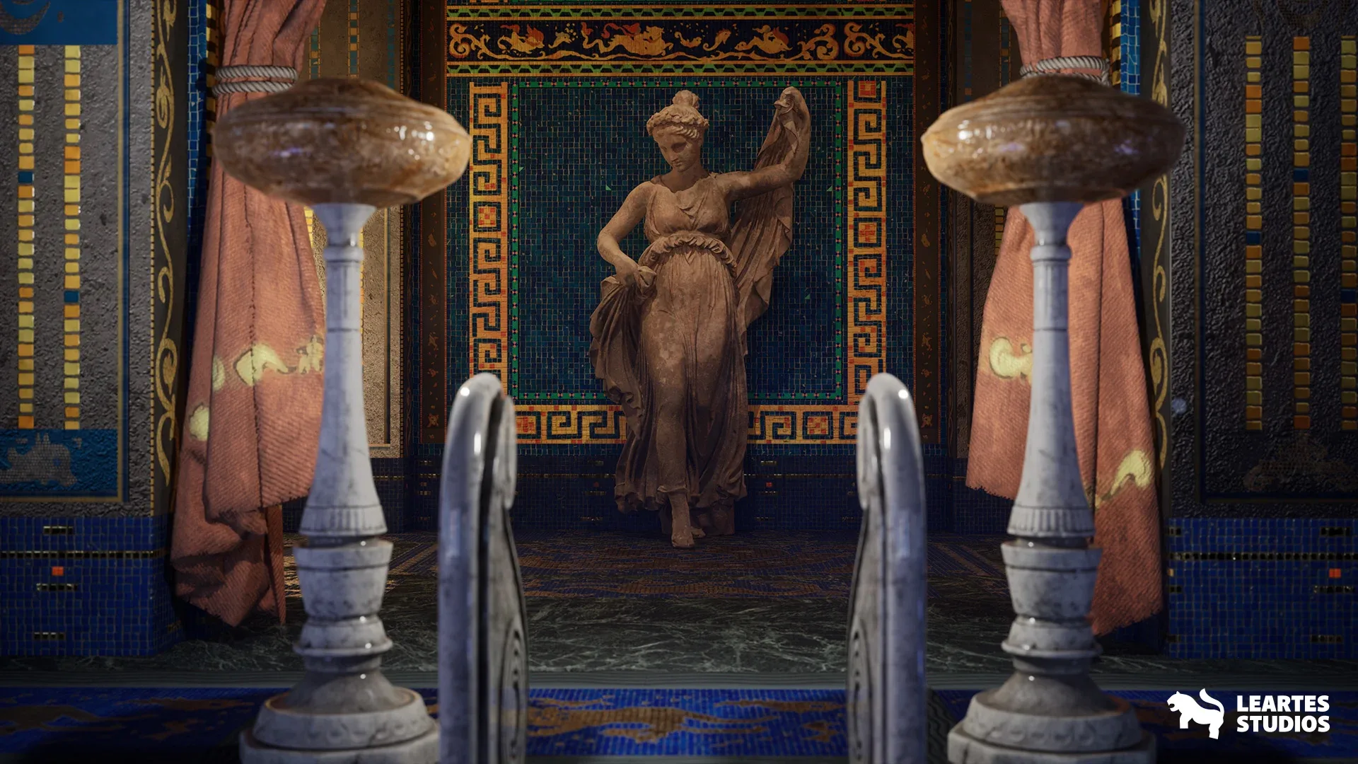 Roman Swimming Pool Environment