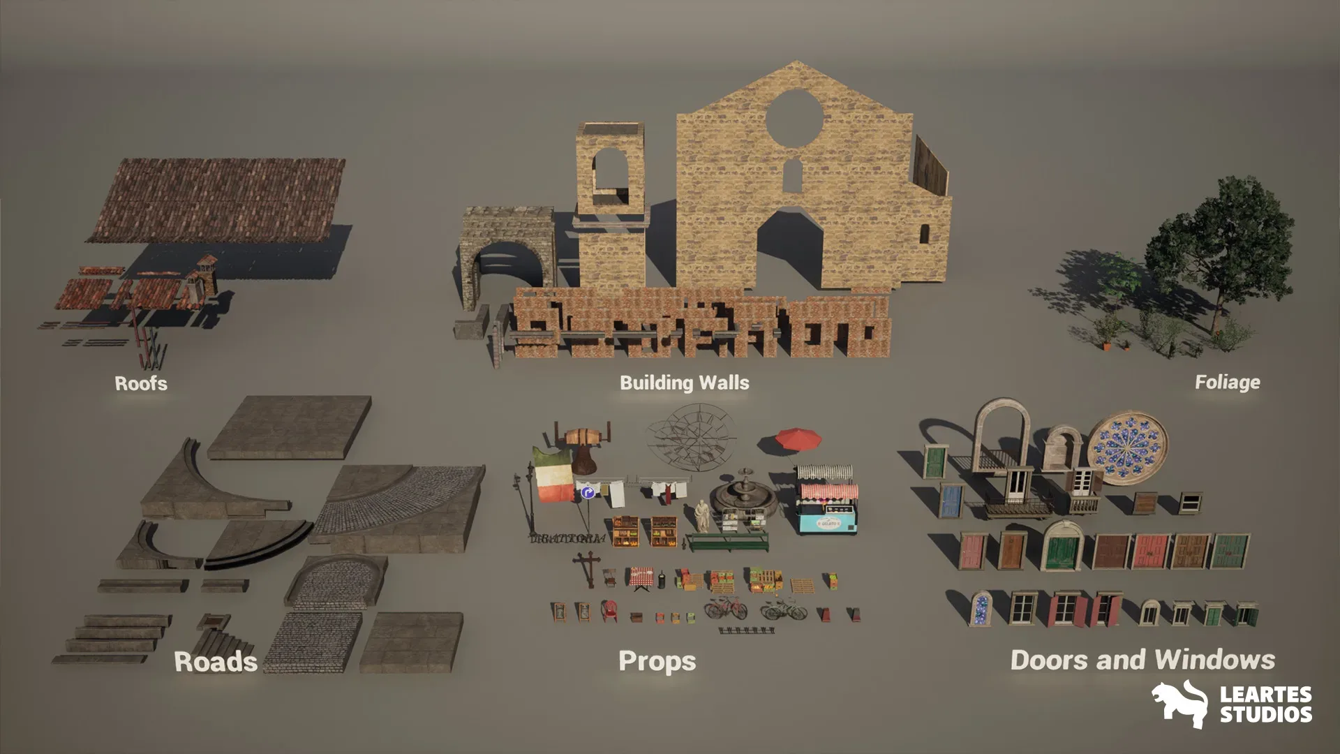 Italian Alley Environment