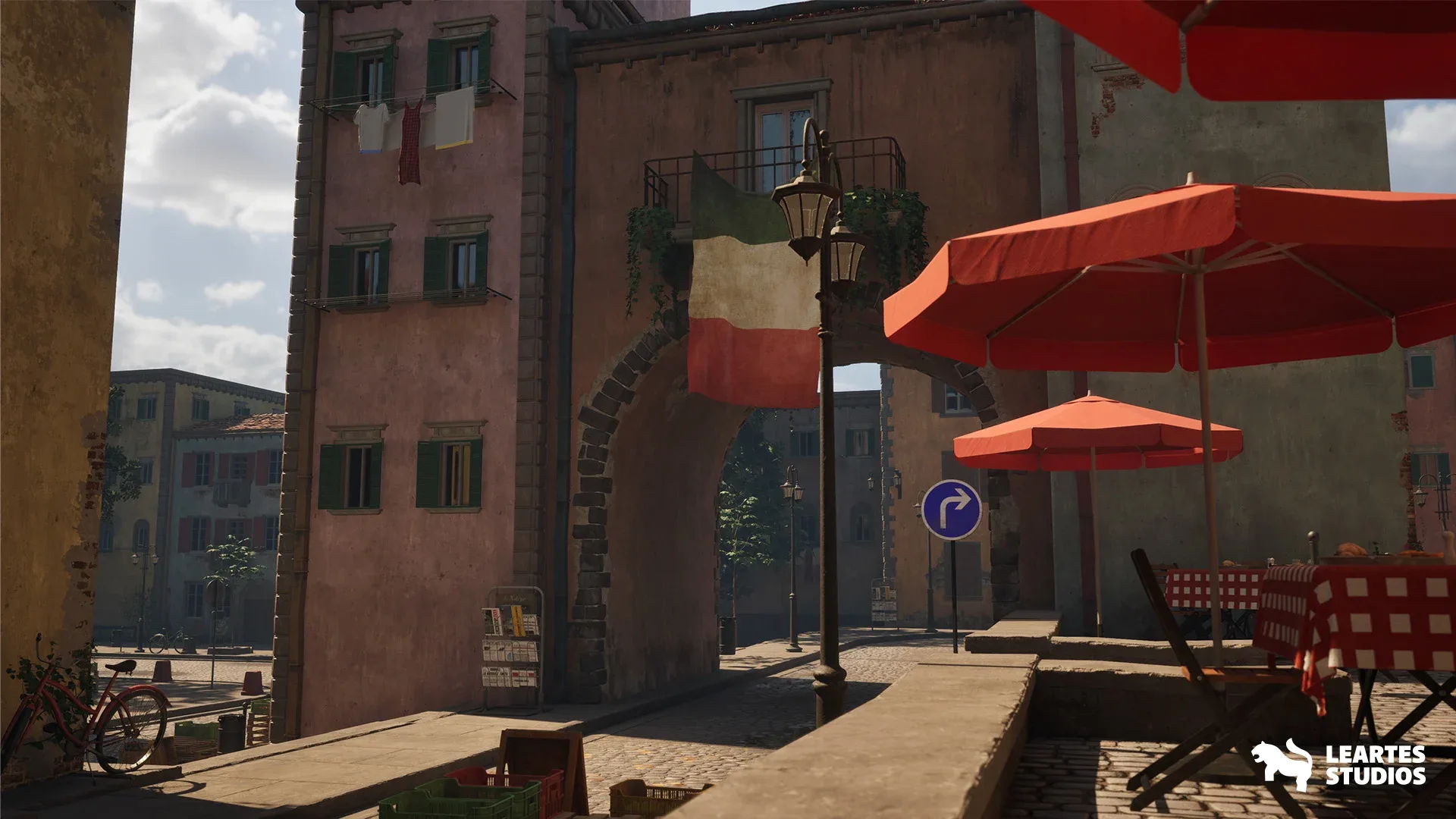 Italian Alley Environment