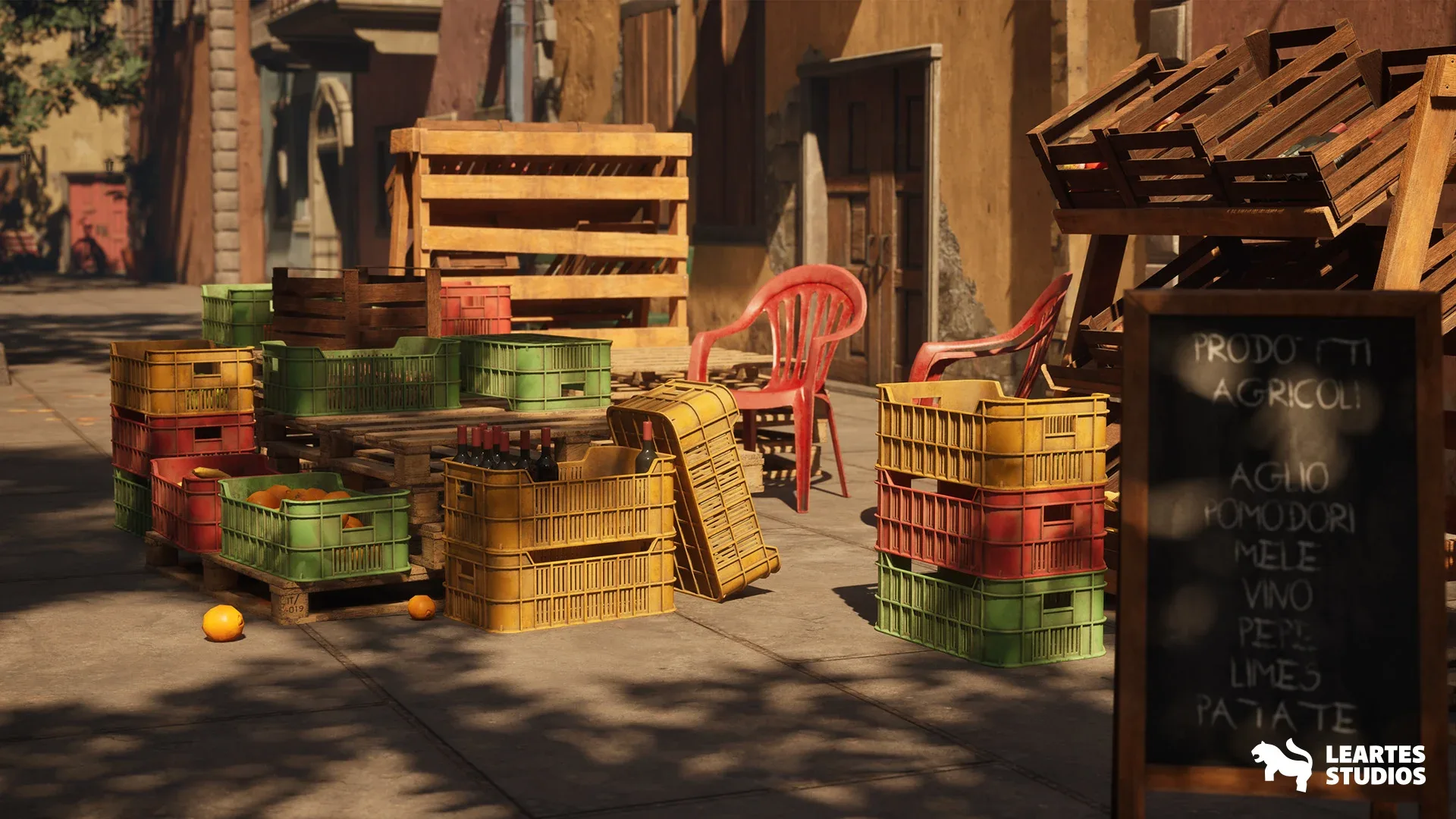 Italian Alley Environment