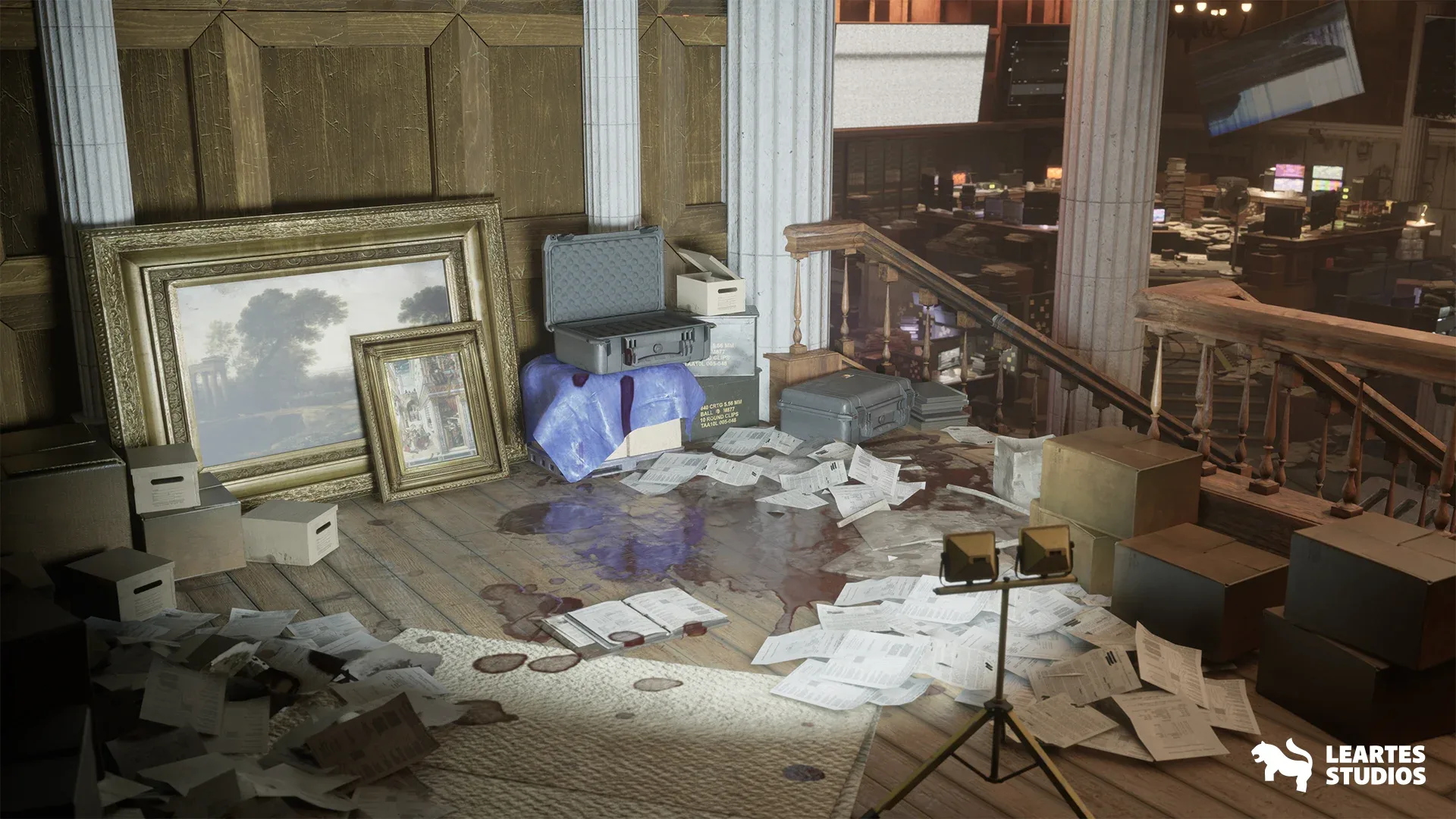 Command Center Interior Environment