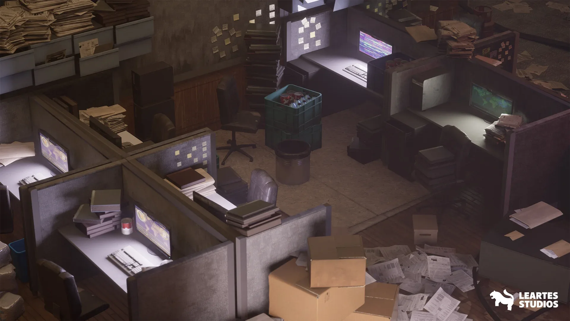 Command Center Interior Environment