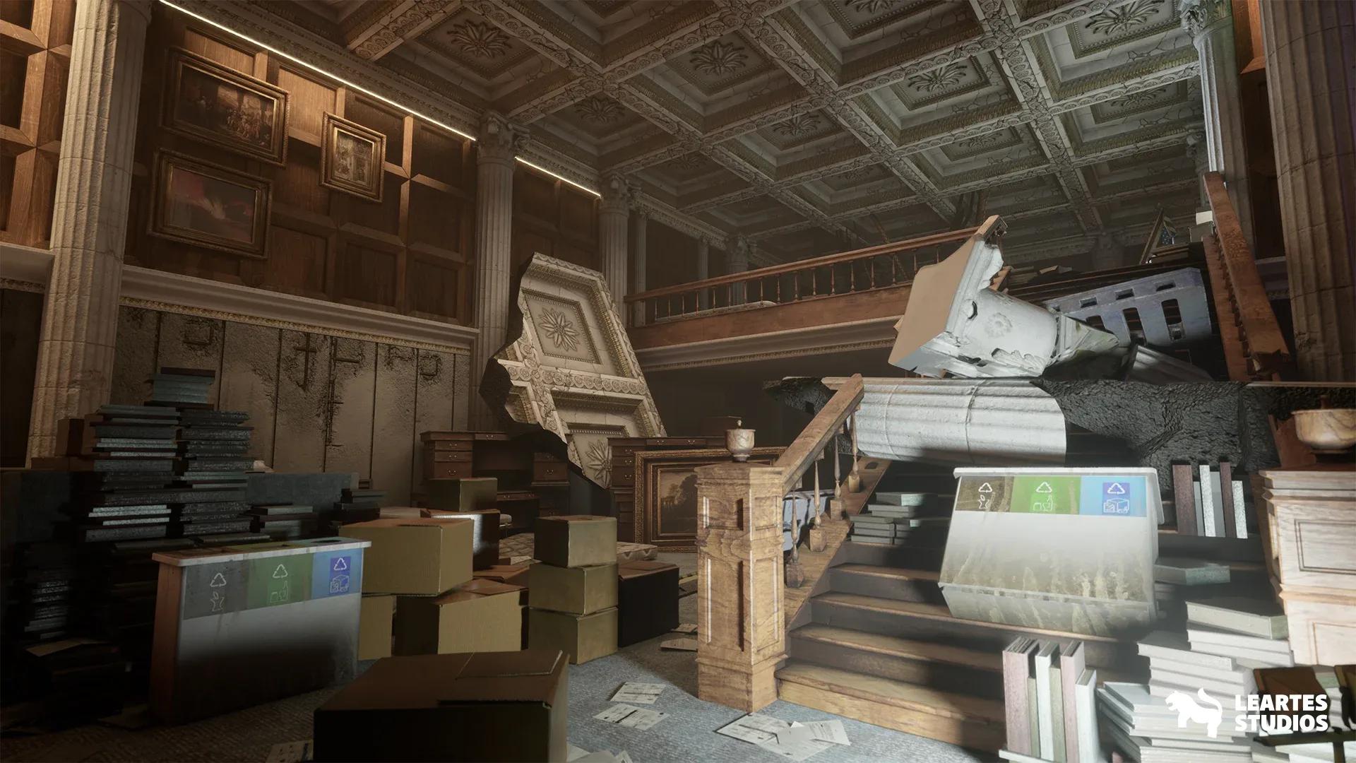 Command Center Interior Environment