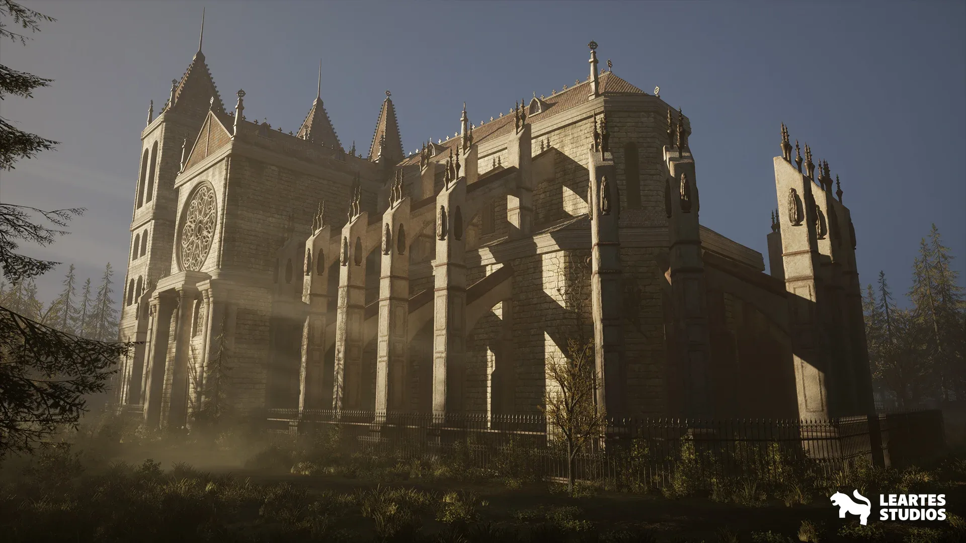 Old Cathedral Environment