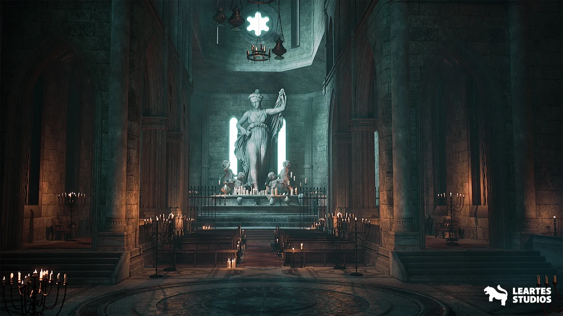 Old Cathedral Environment