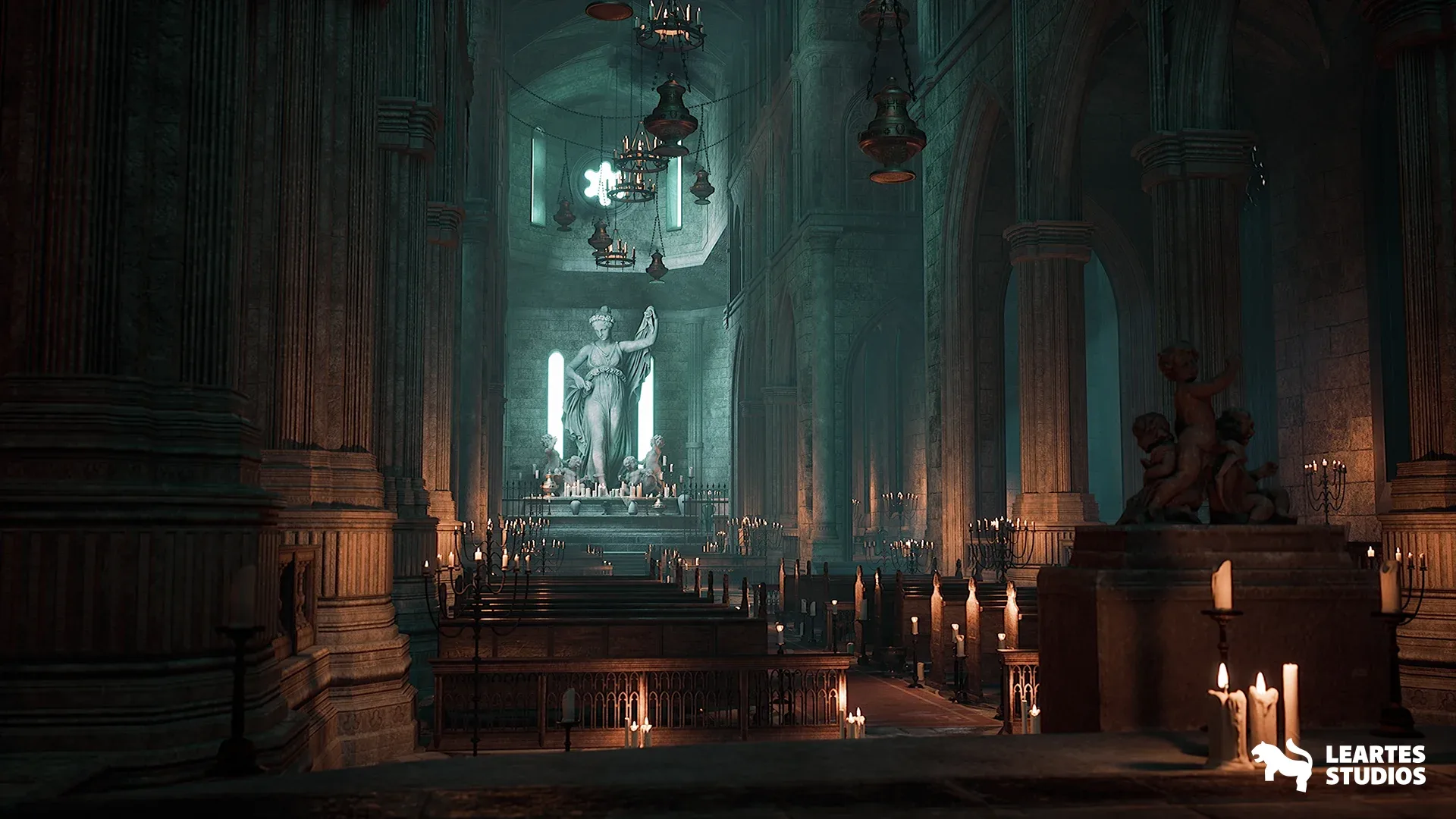 Old Cathedral Environment