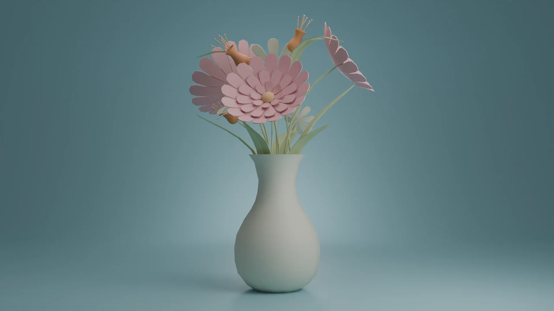 Vase with flowers