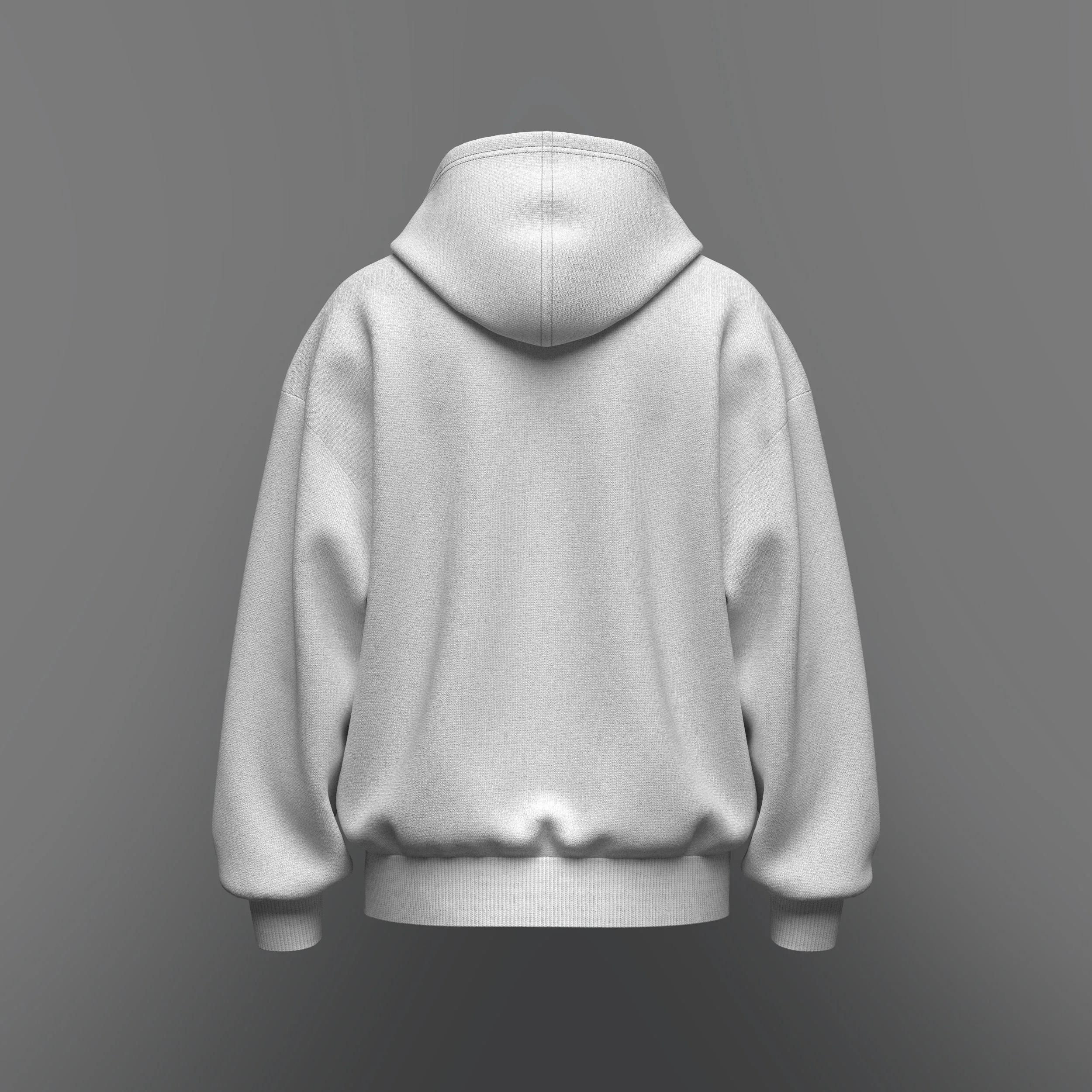 Men's Oversized Hoodie_Marvelous Designer, fbx, obj