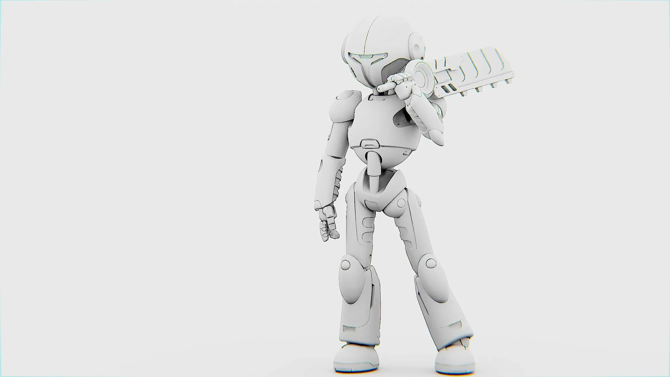 BATTLE DROID YOKOU Auto-Rig Pro Rigged For Mixamo, Unreal Engine, Unity