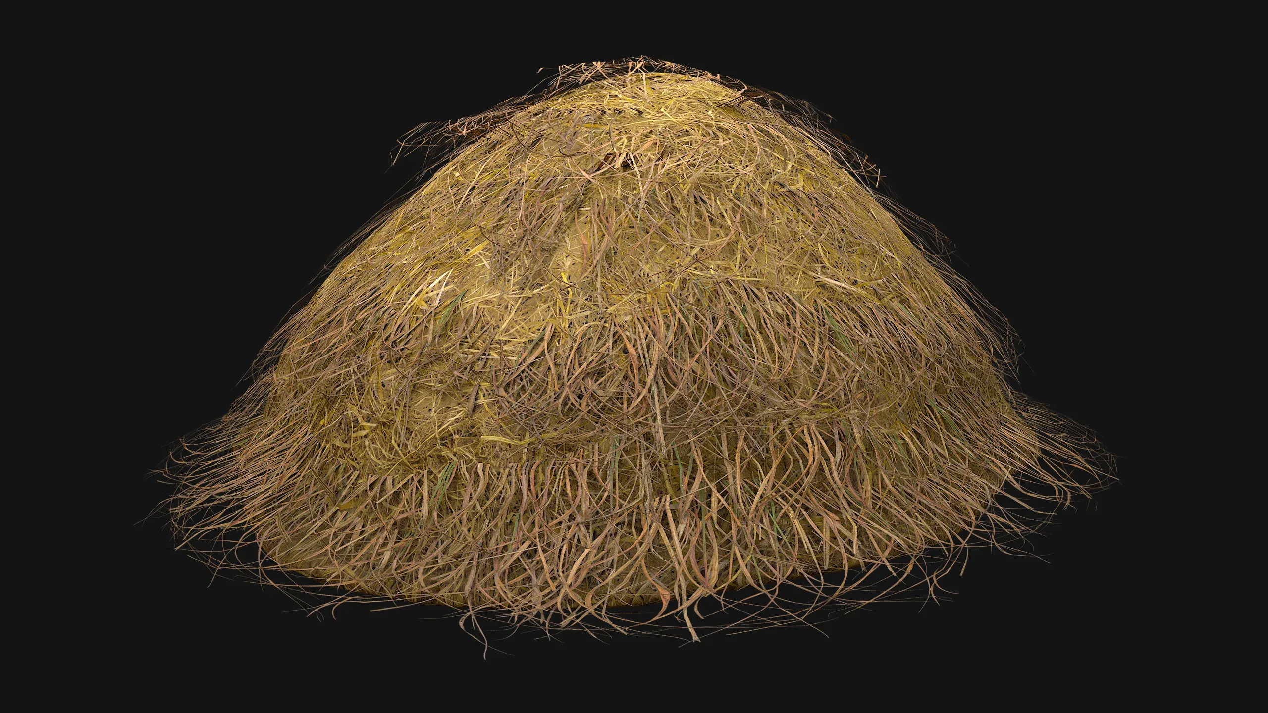 Haystack Stack of Hay Straw Pile