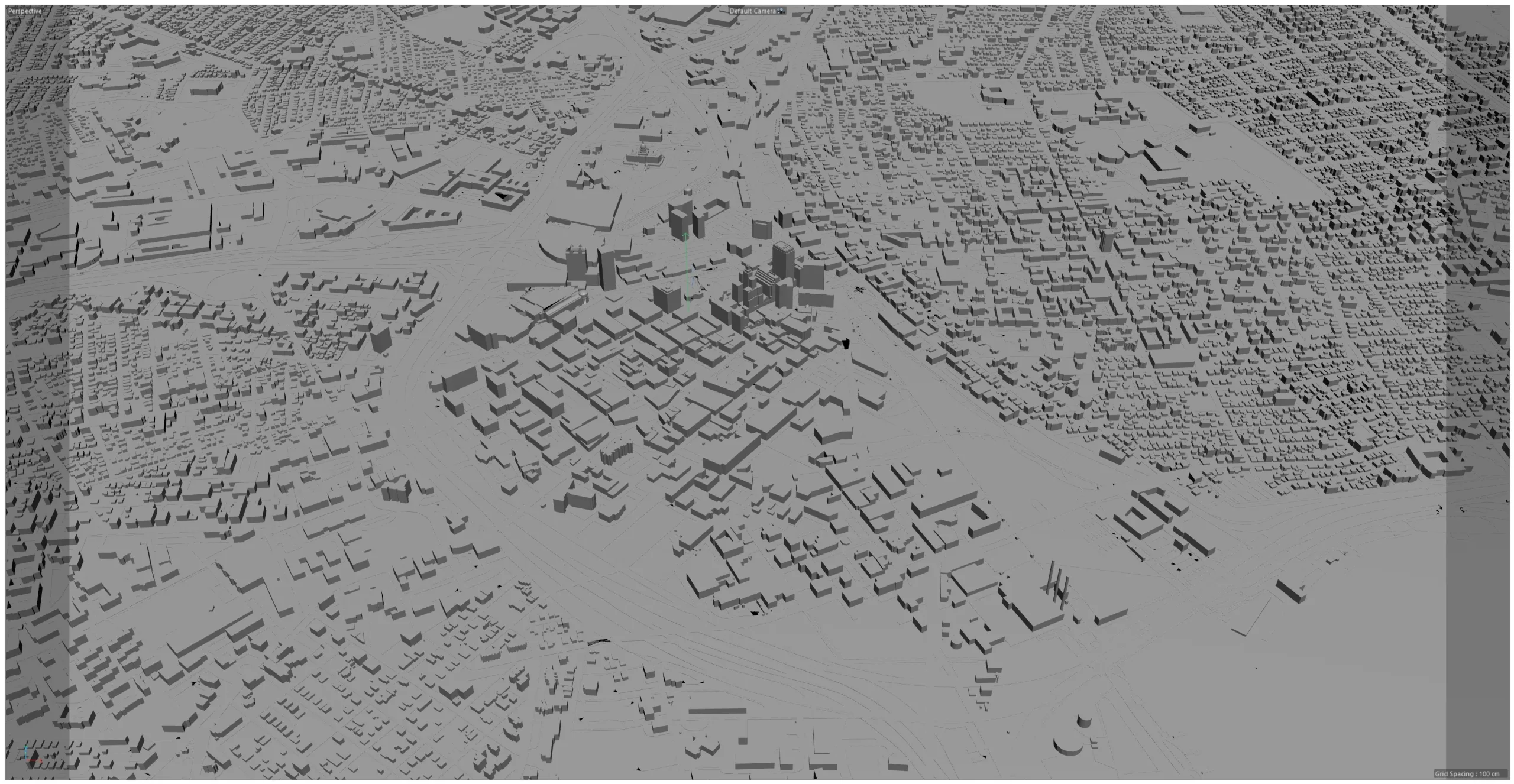 Providence and Pawtucket Rhode City Island USA 3D Model 30KM