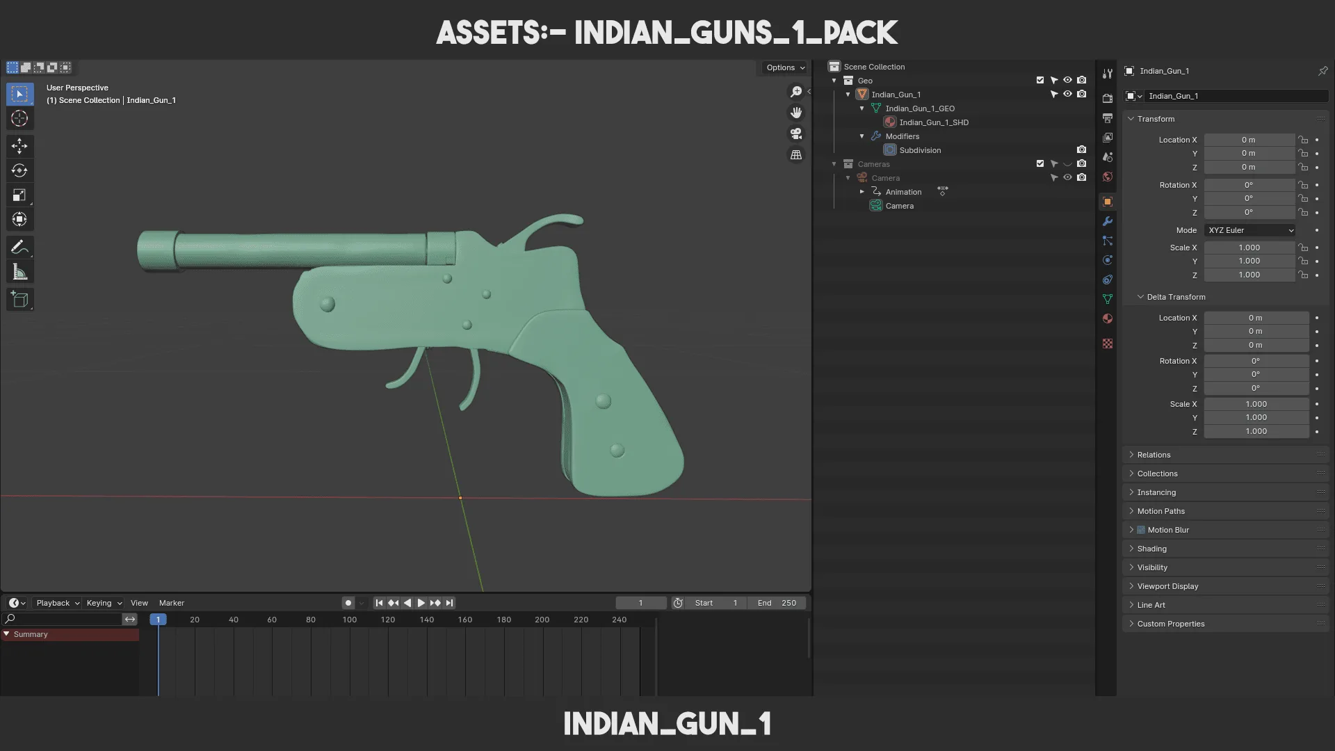 Indian Guns 1 PACK