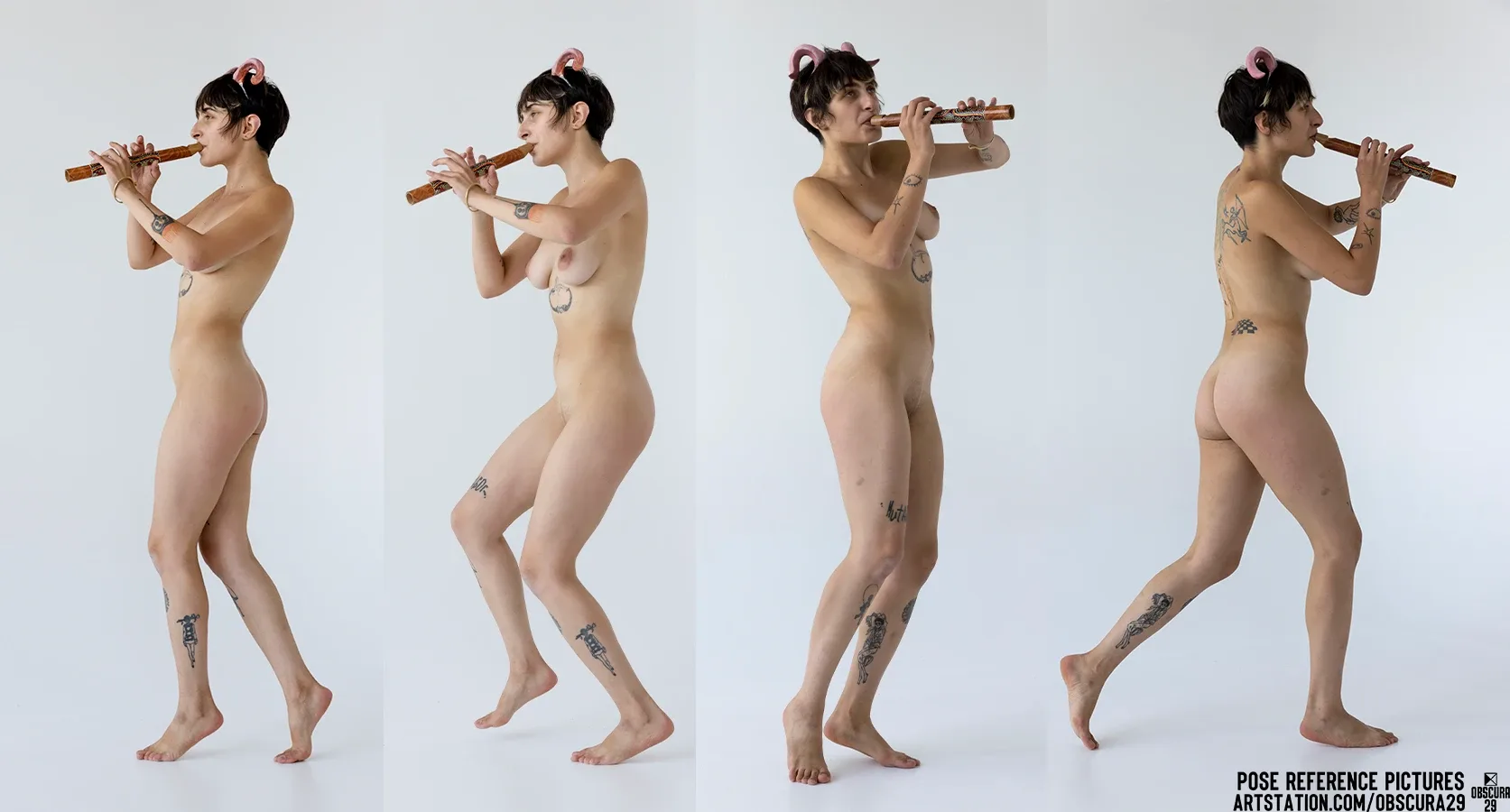 420 Female Faun Poses Reference Pictures