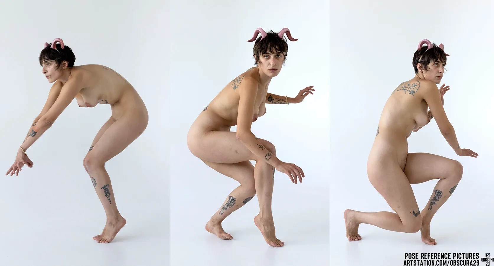 420 Female Faun Poses Reference Pictures