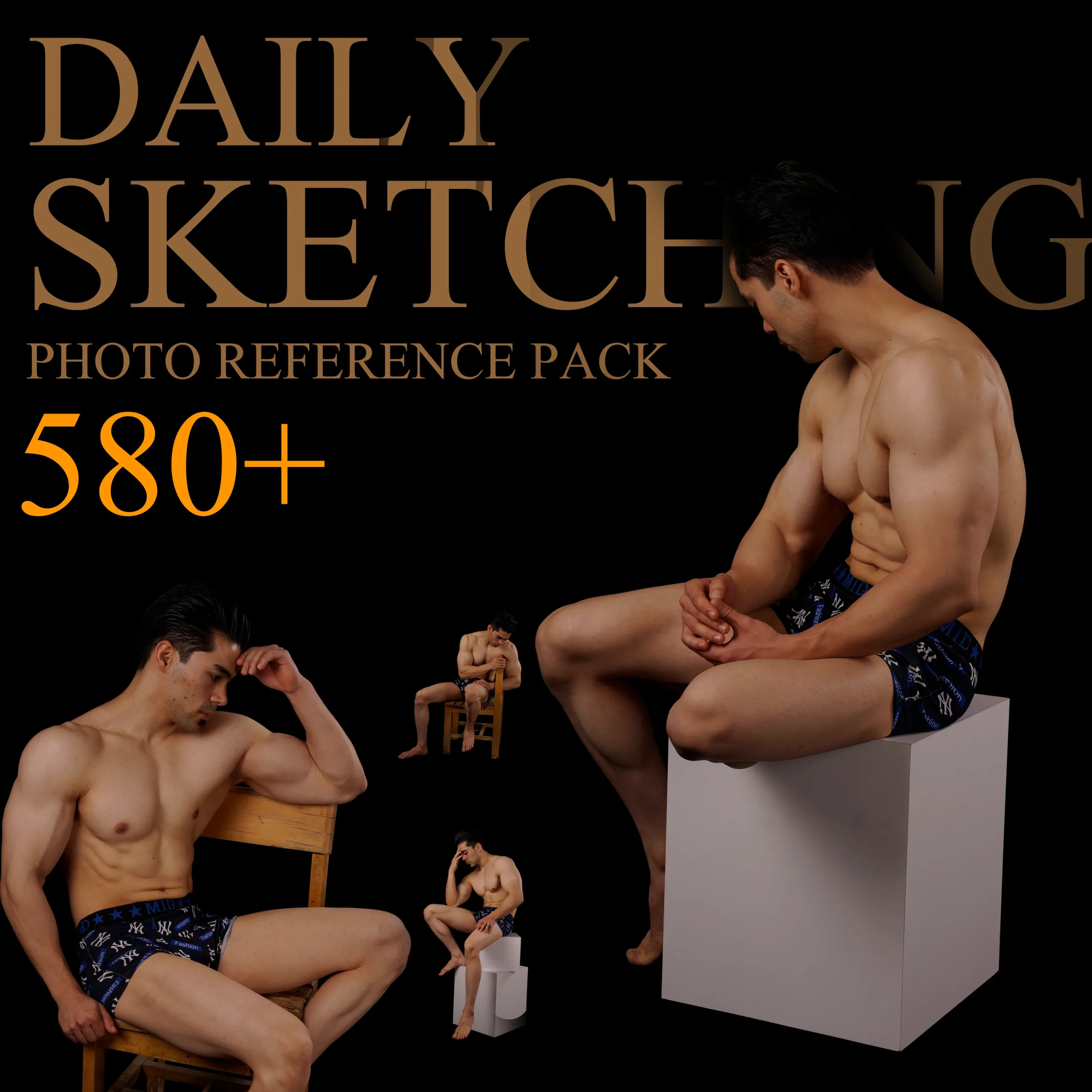 580+ Daily Sketching Poses Reference Pictures